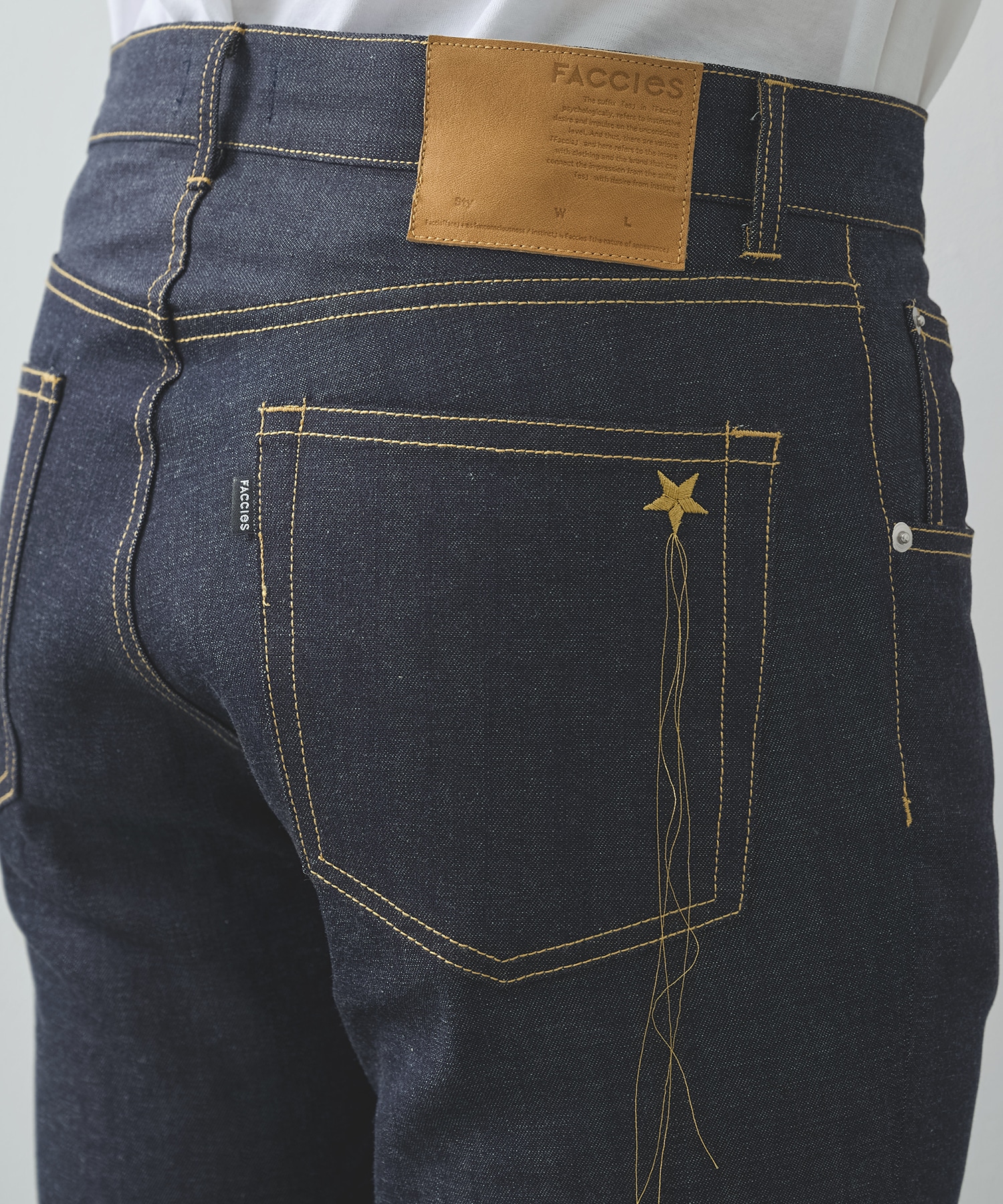 RIGID LIGHT OZ DENIME FLARE PAMTS FACCIES