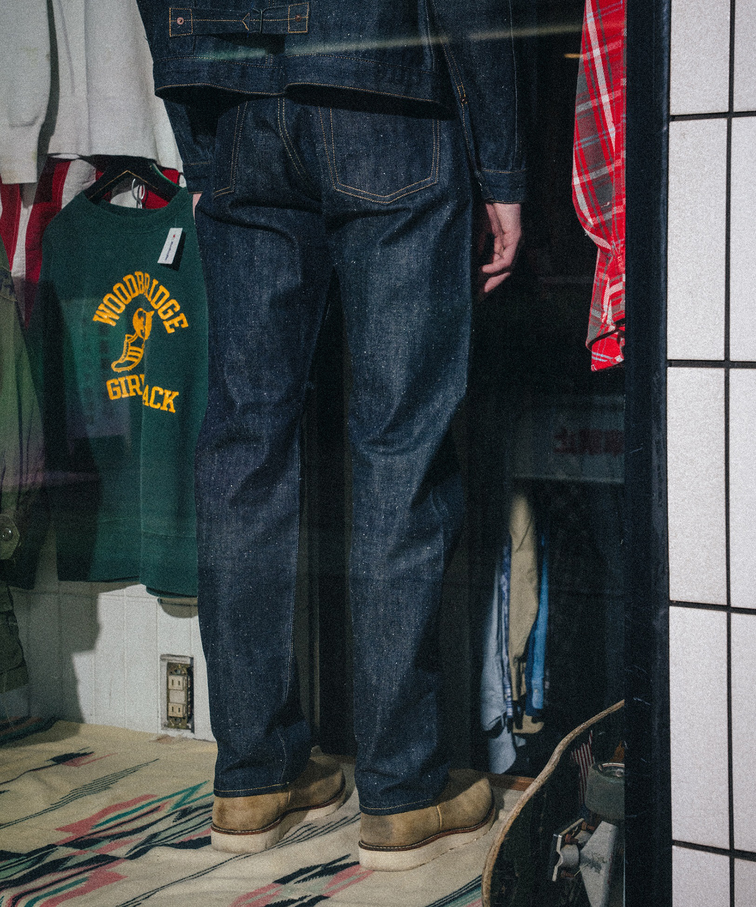 SM-MK8-0000-C46/BBJ_DENIM PANTS/REGID/BLUE SAINT M××××××