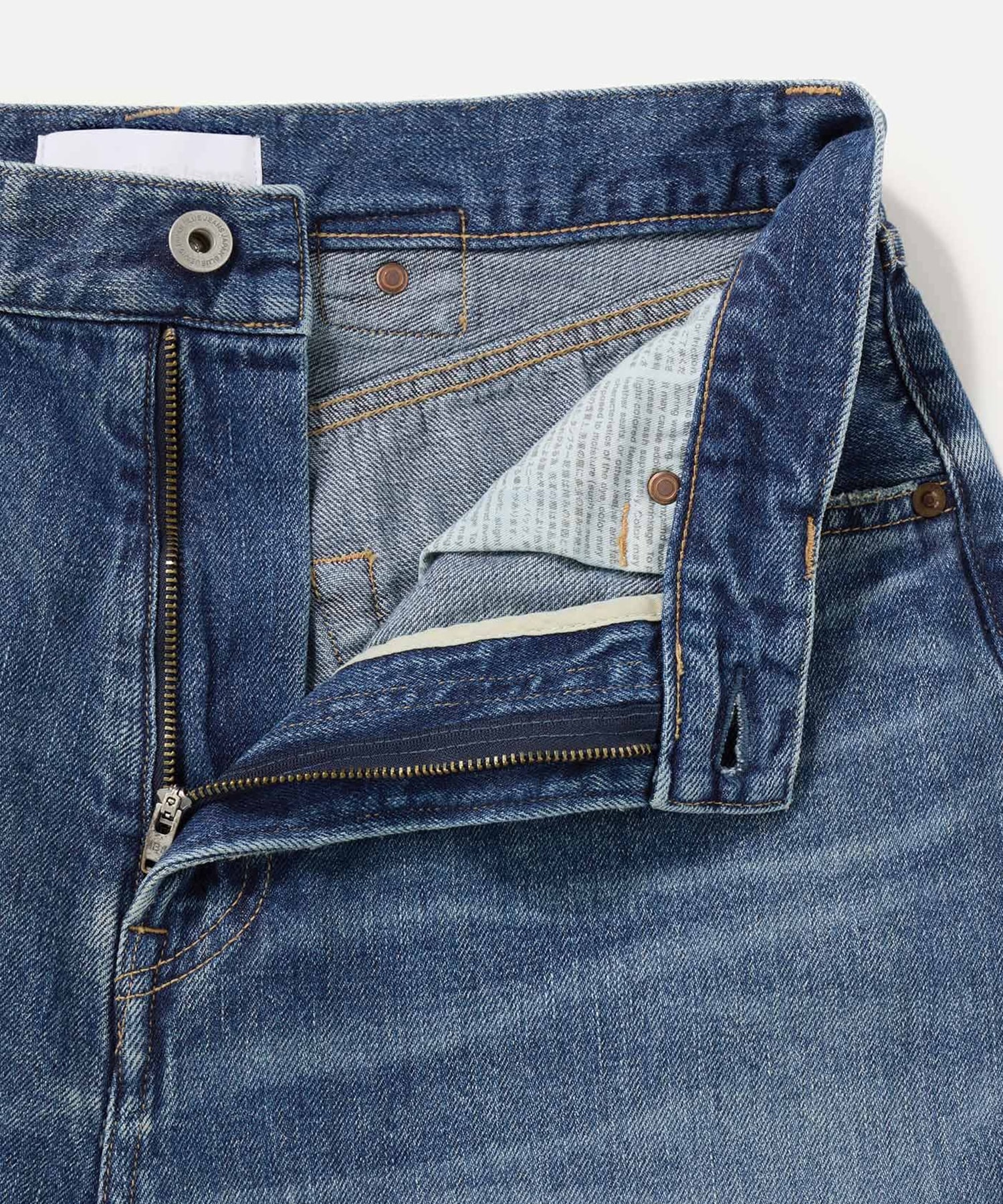 ReDESIGN skew Straight Jeans 12oz JAPAN BLUE