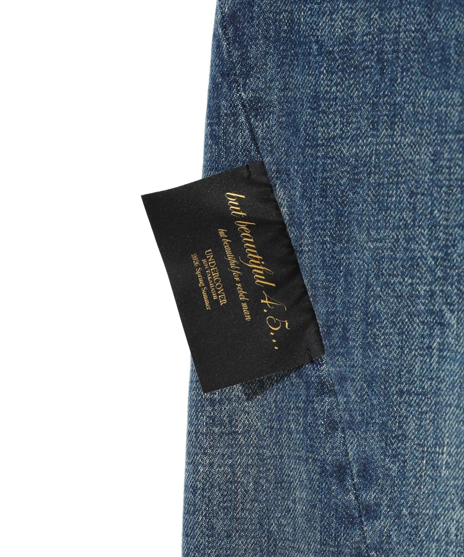 UC1F4506-1 Wide Denim Pants UNDERCOVER
