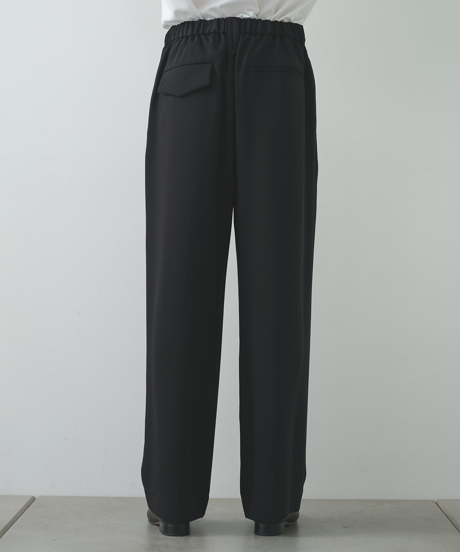 Double Cloth Tuck Wide Pant CULLNI