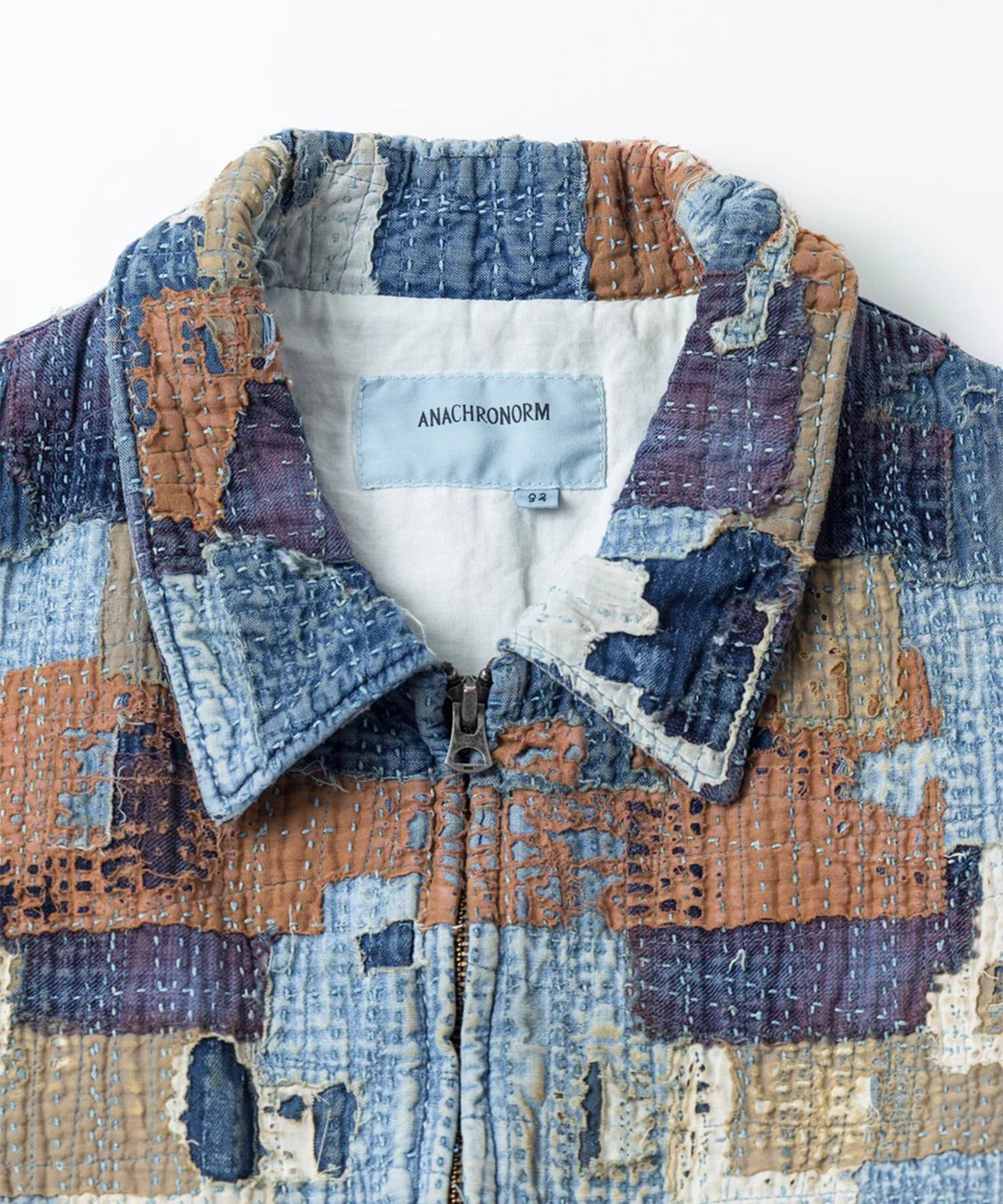 SASHIKO PATCHED JACKET ANACHRONORM