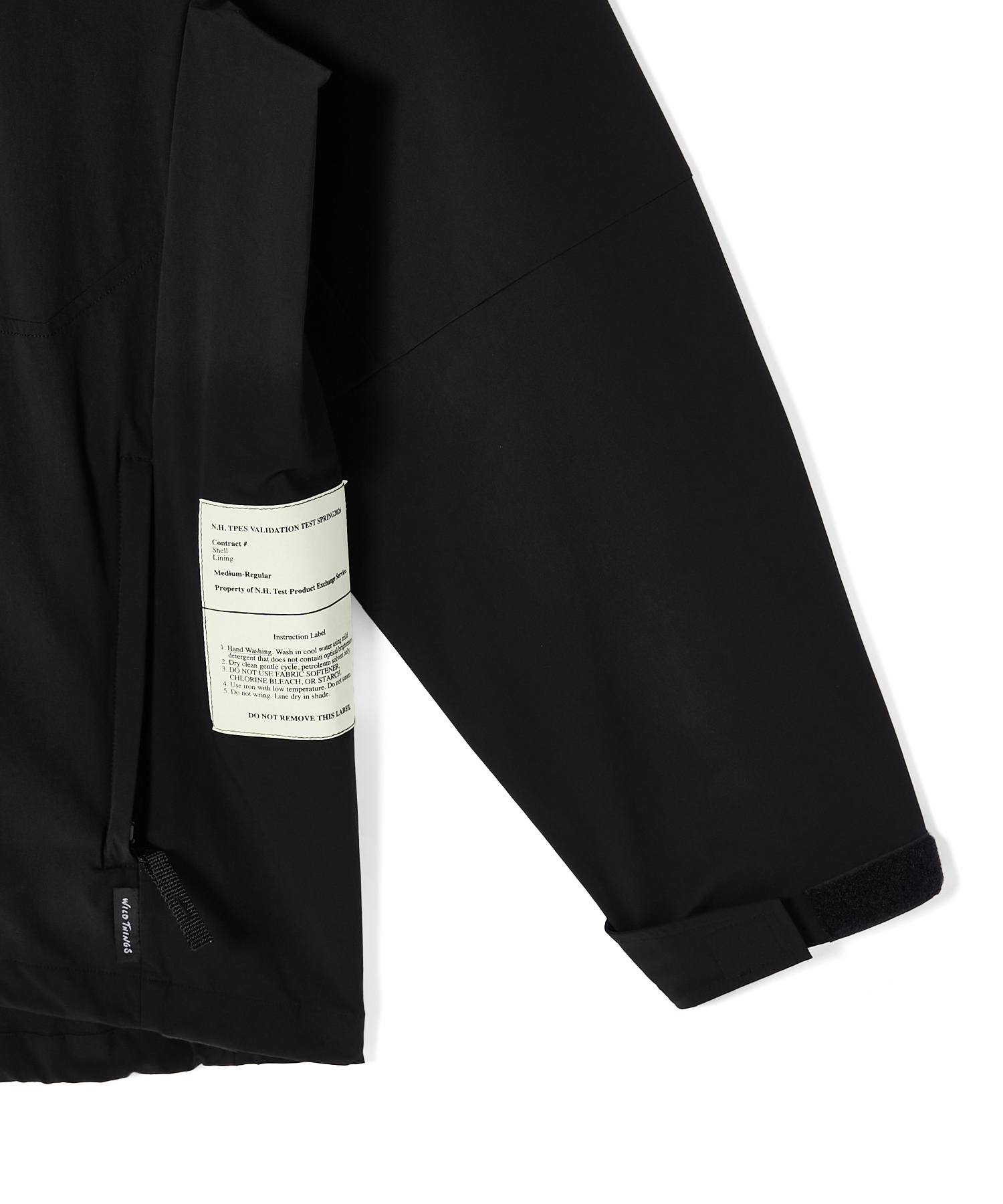 9261-BL07-001 ×WILD THINGS　ブルゾン N.HOOLYWOOD