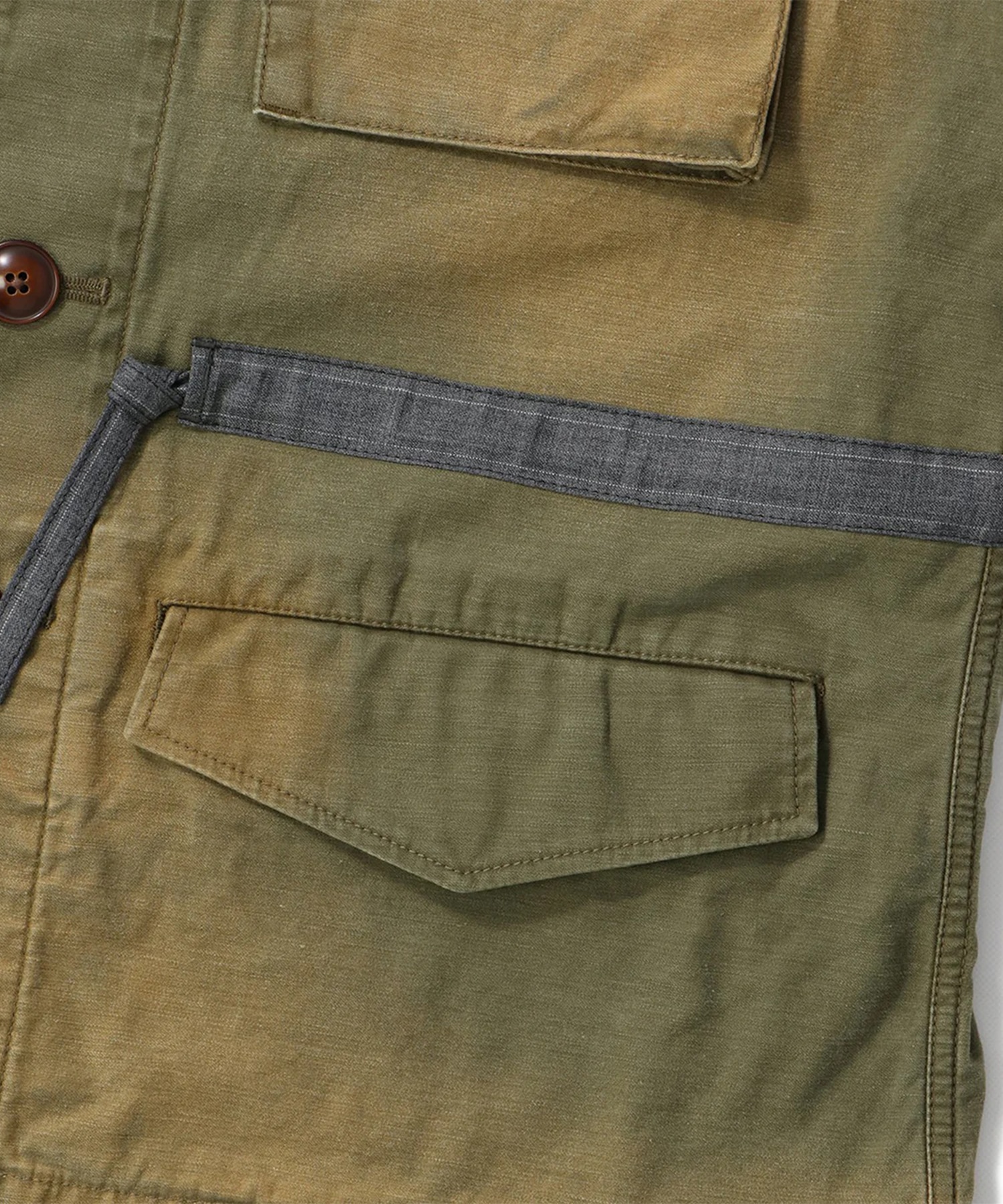 Combination Military Jacket KHOKI