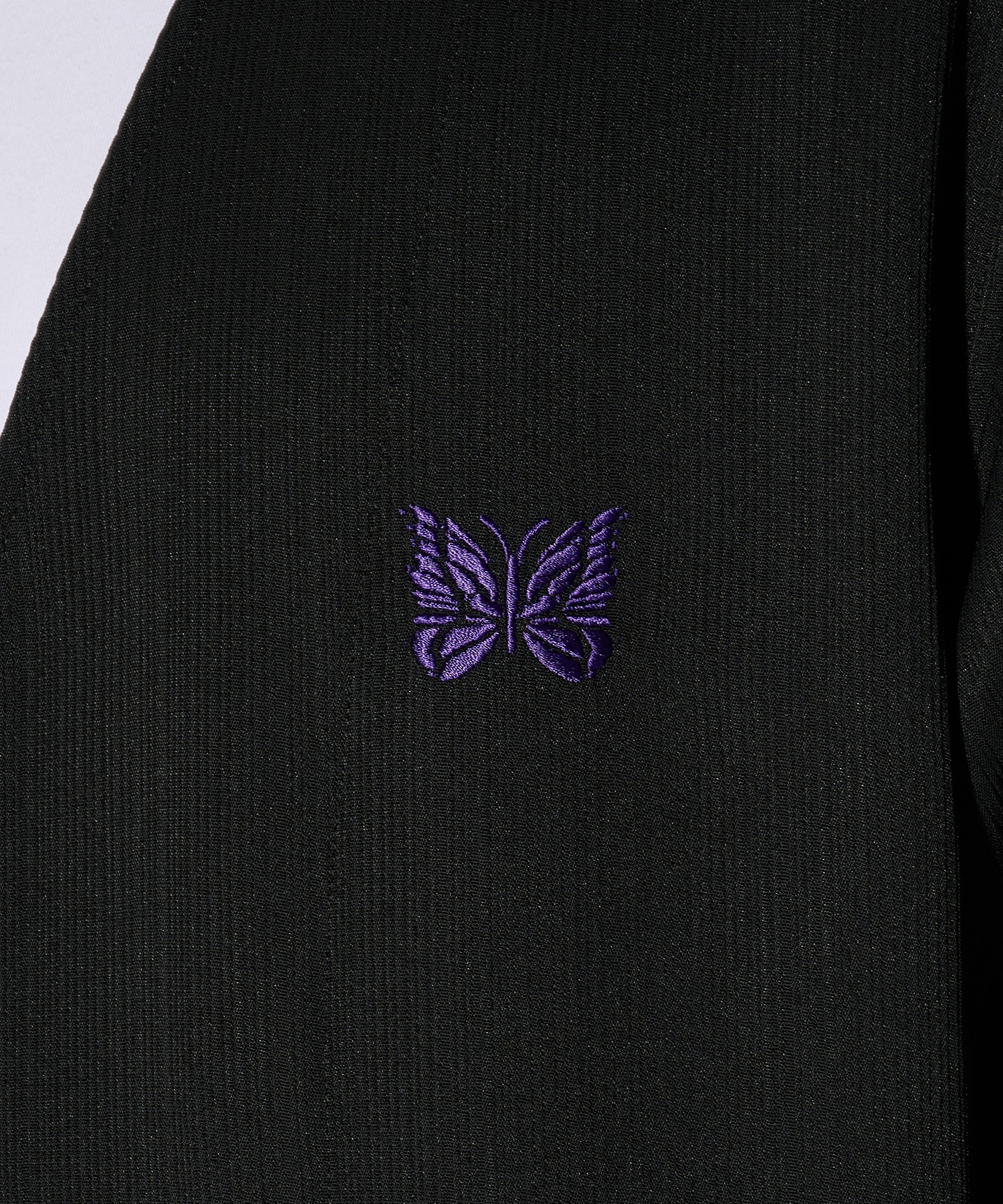 別注 Papillon Emb. Cardigan - Art Pique Pleats NEEDLES