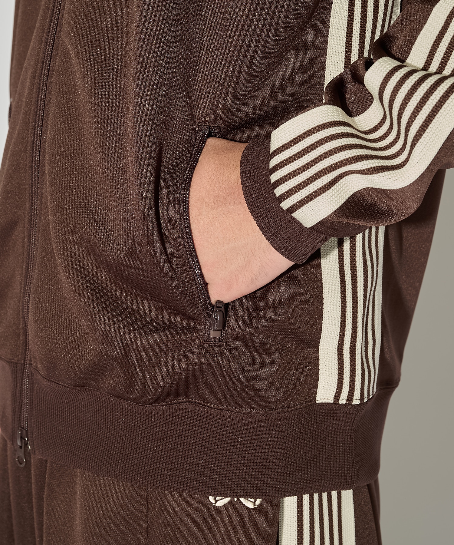 別注Track Jacket - Poly Smooth NEEDLES
