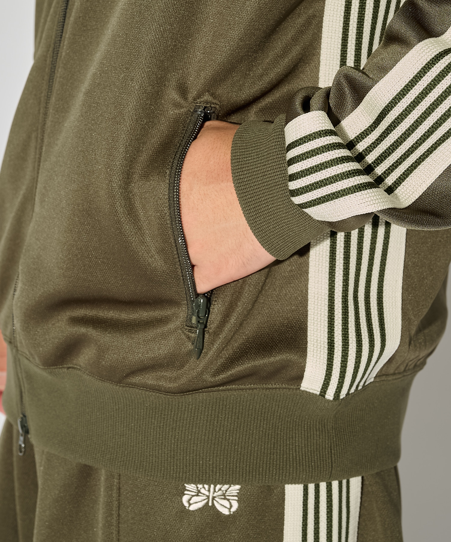 別注Track Jacket - Poly Smooth NEEDLES
