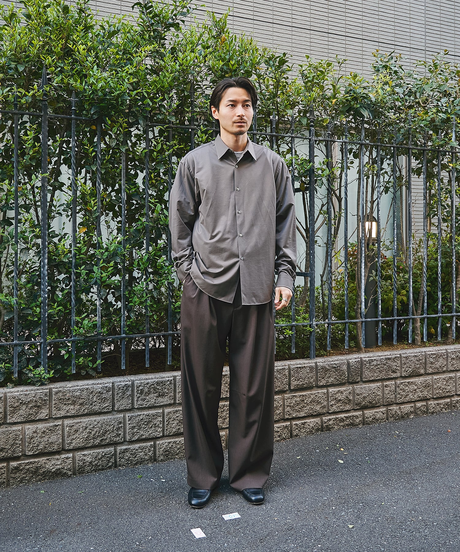 46G Stripe Modest Shirt KANEMASA PHIL.