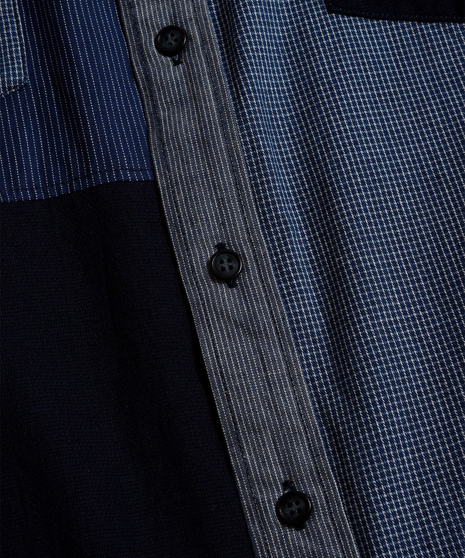 PATCHWORK SHIRT RINSE FDMTL