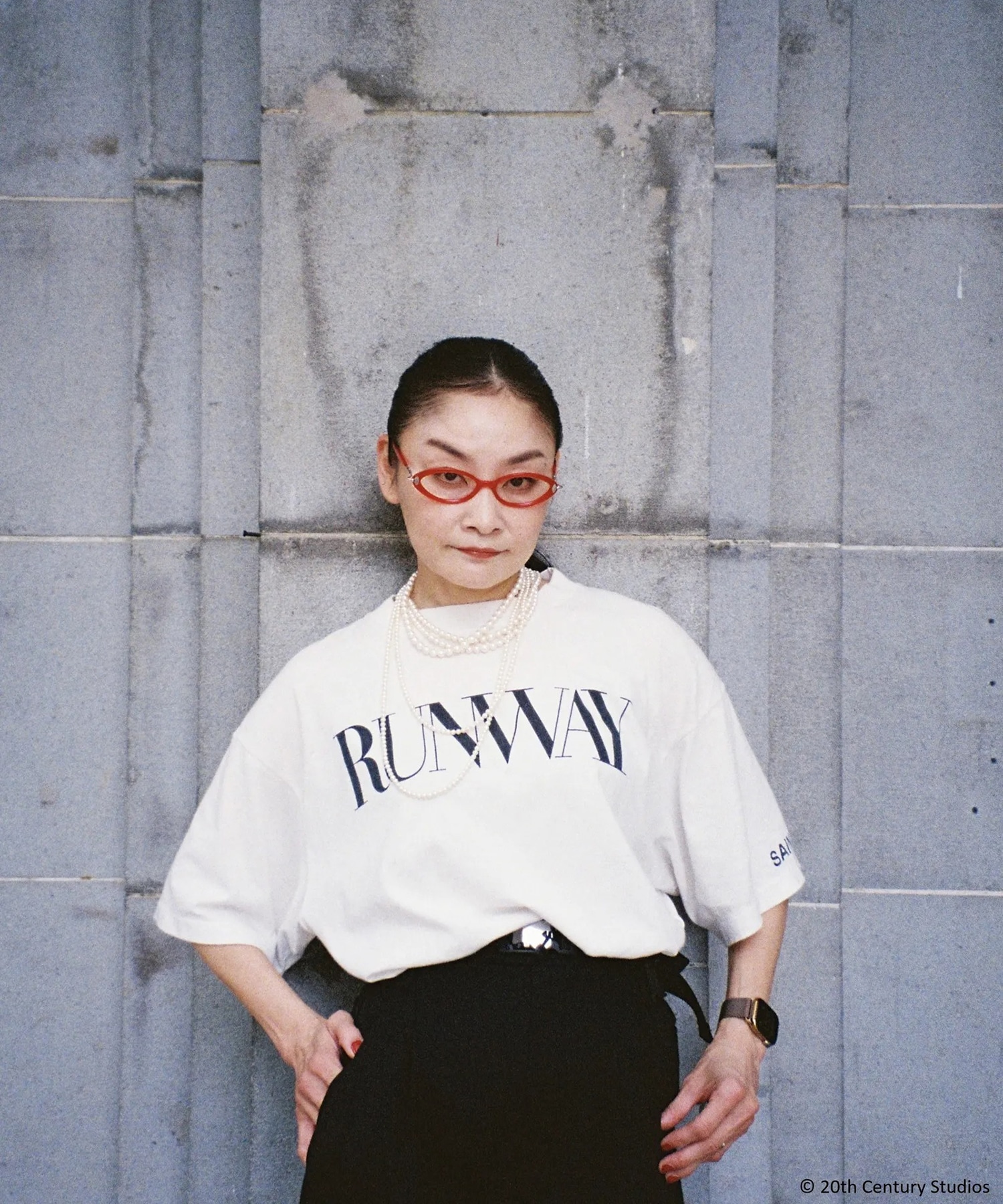プラダを着た悪魔 / RUNWAY / TDWP_SS TEE / SM-MK1-0000-K01 SAINT M××××××