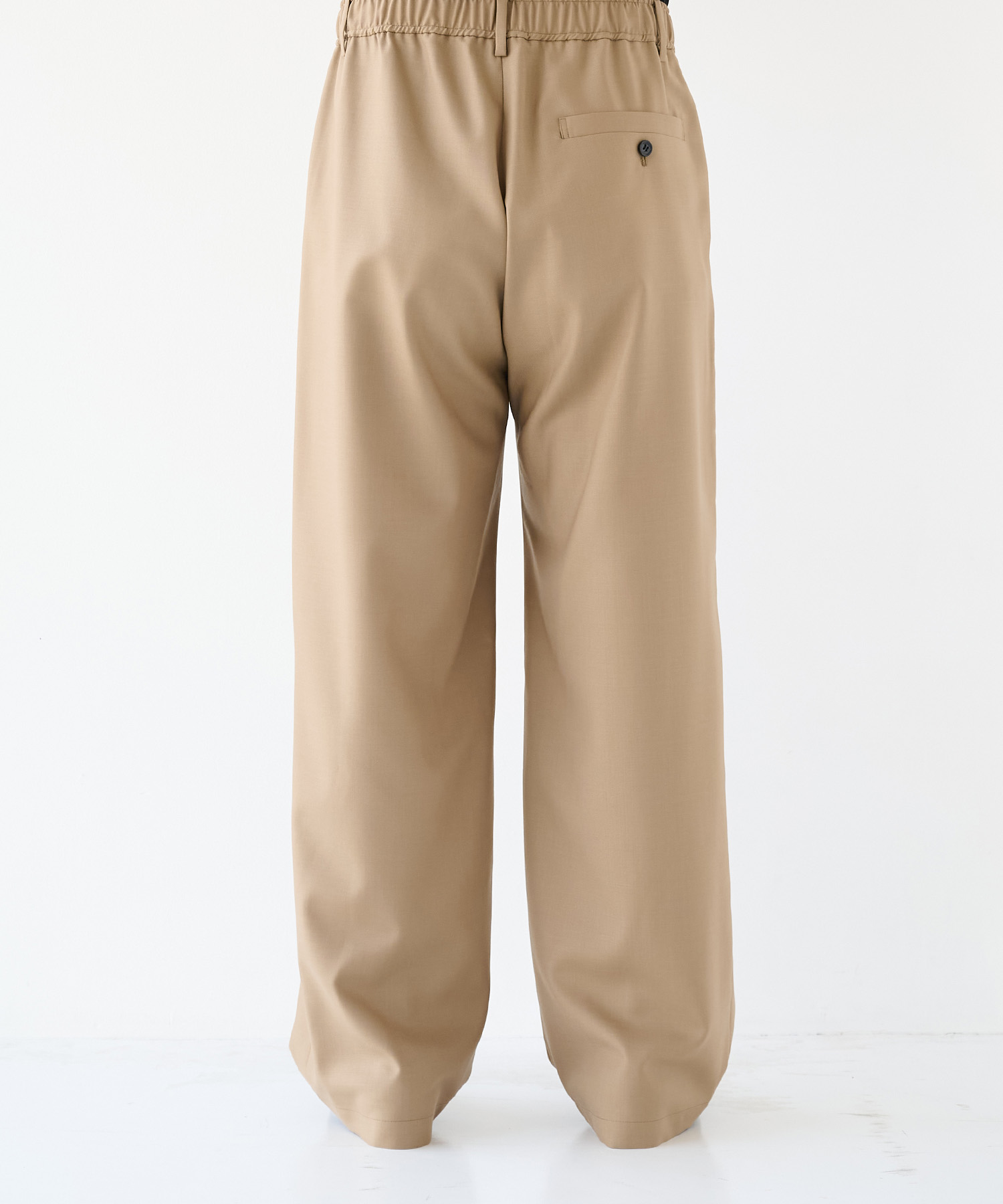 Non-Mulesed Summer Wool Slacks STUDIOUS