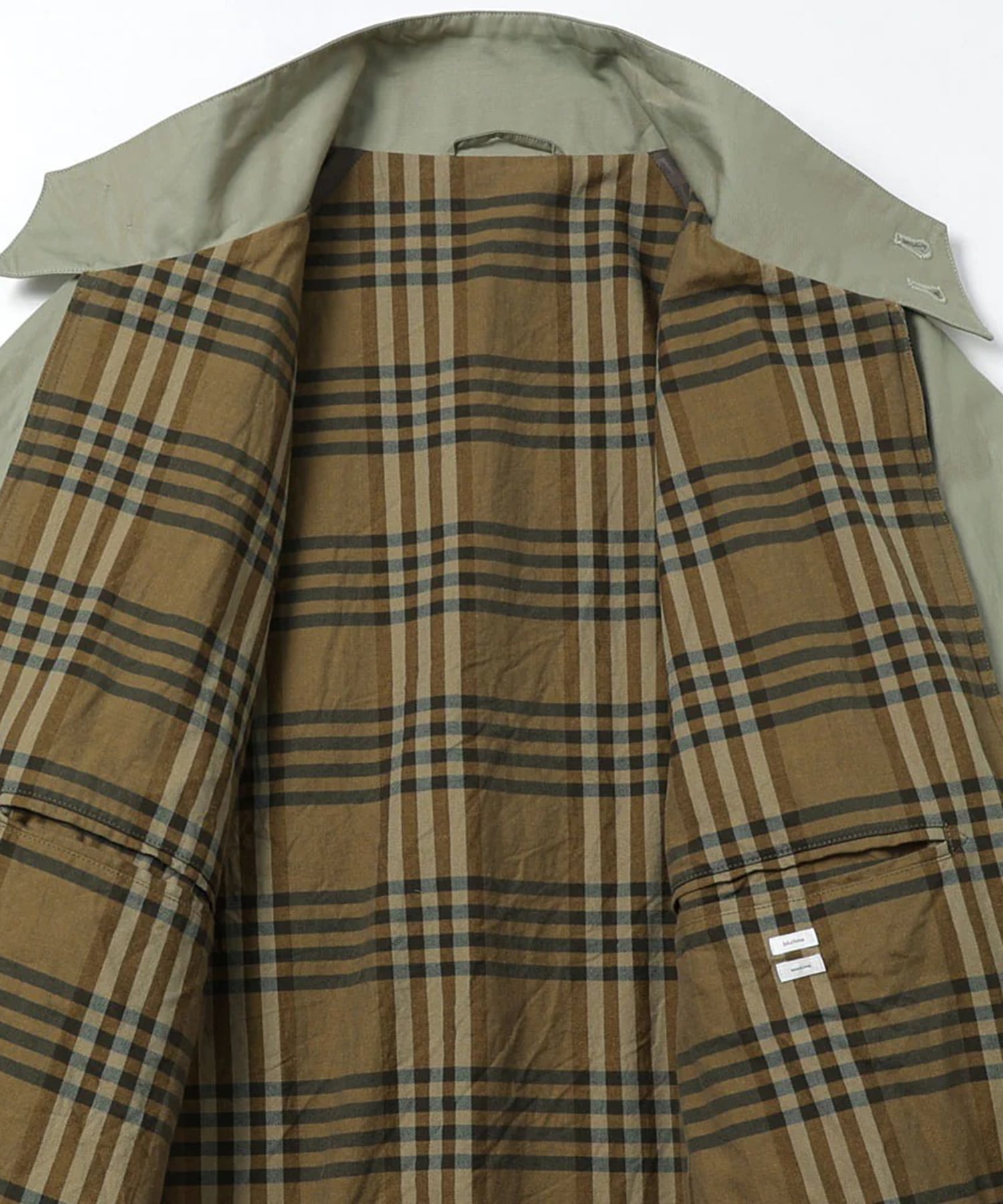 Cotton Gabardine Harrington Jacket blurhms