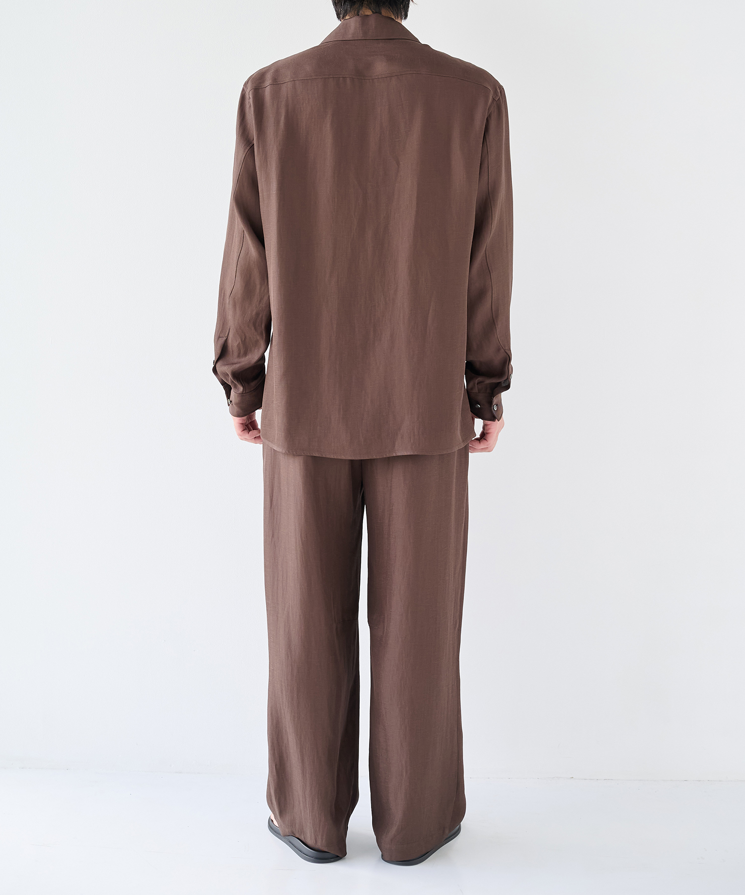 Noseason Linen Open Shirts STUDIOUS