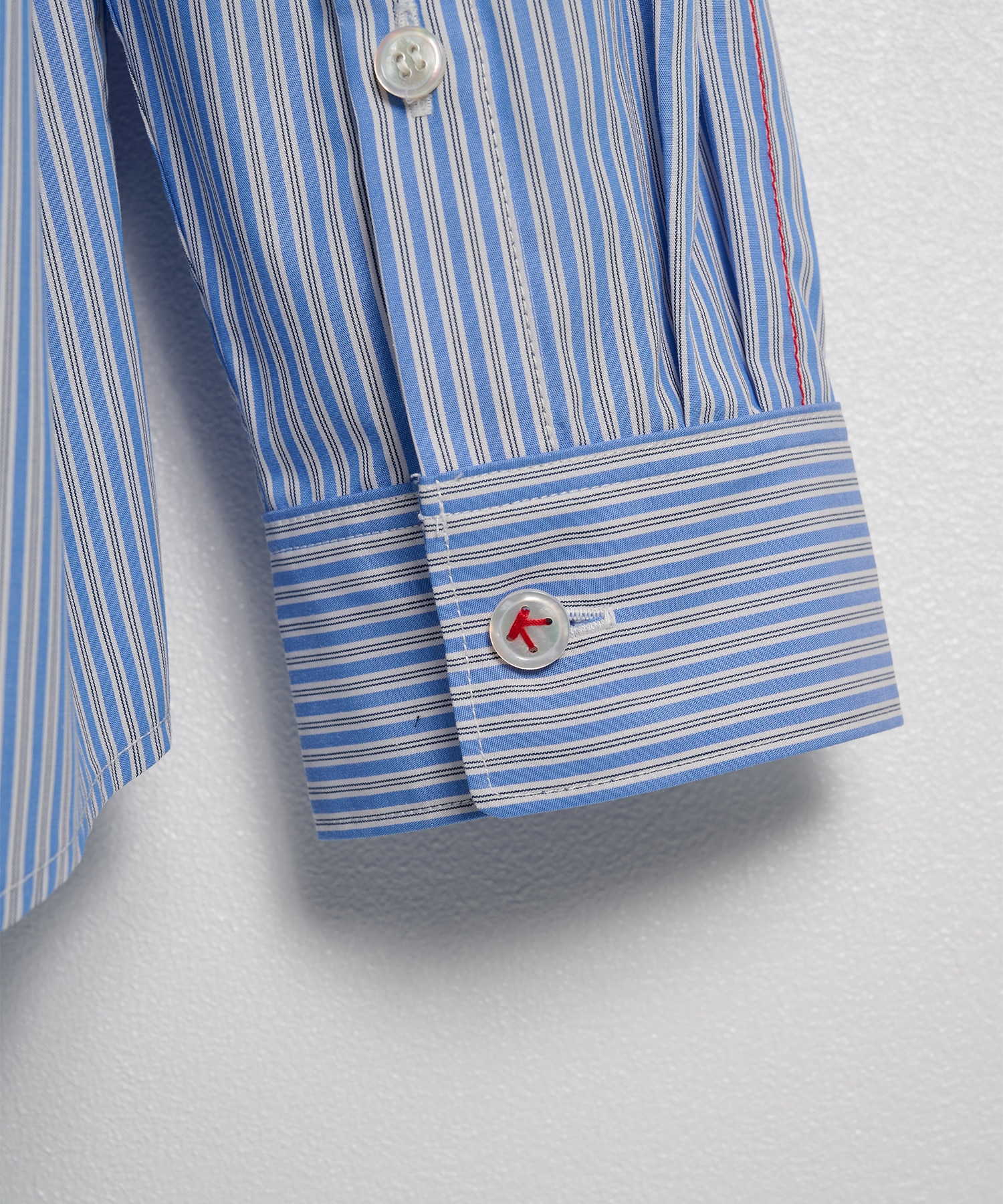 Round collar shirt KHOKI