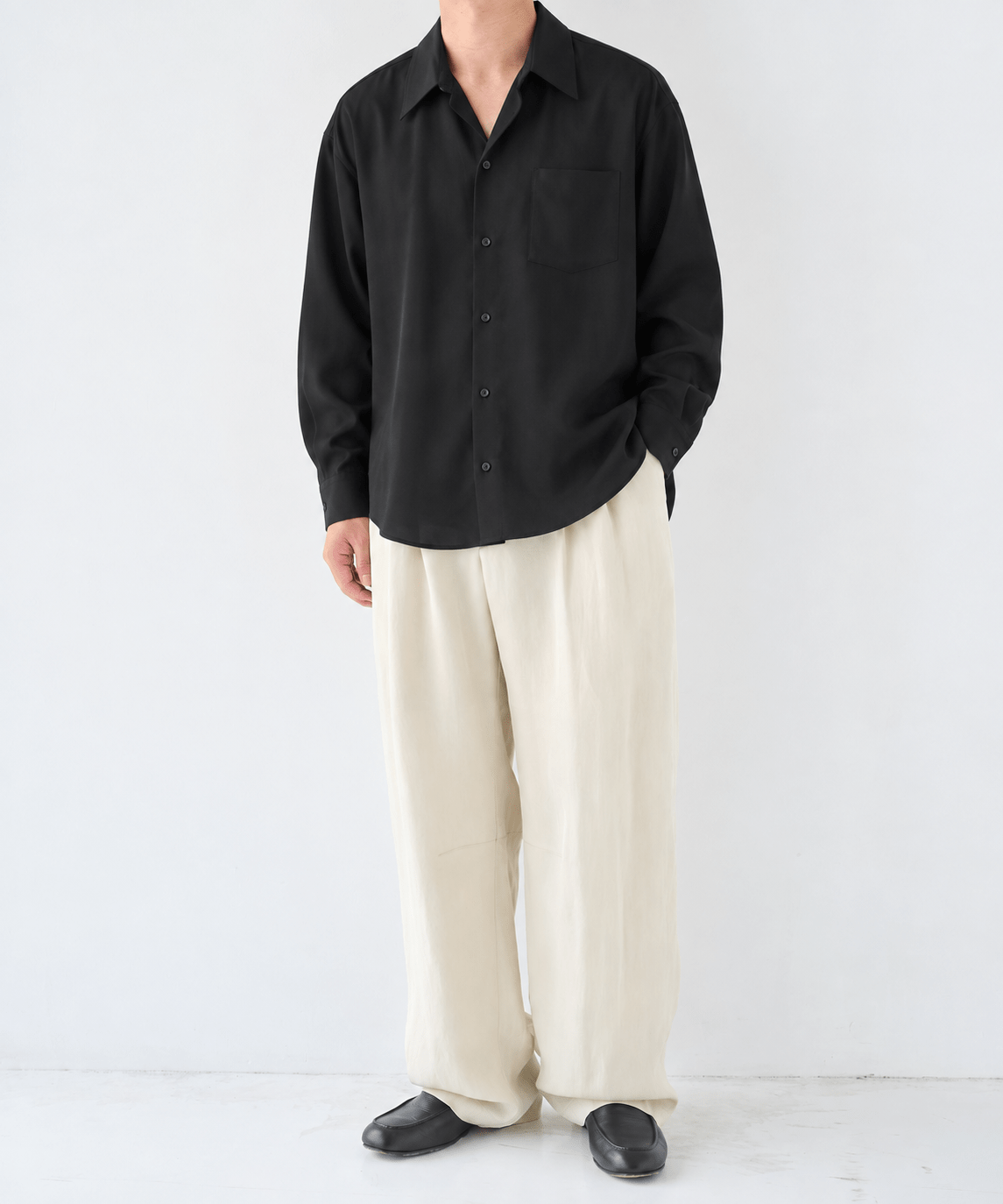 Noseason Linen Wide Pants STUDIOUS