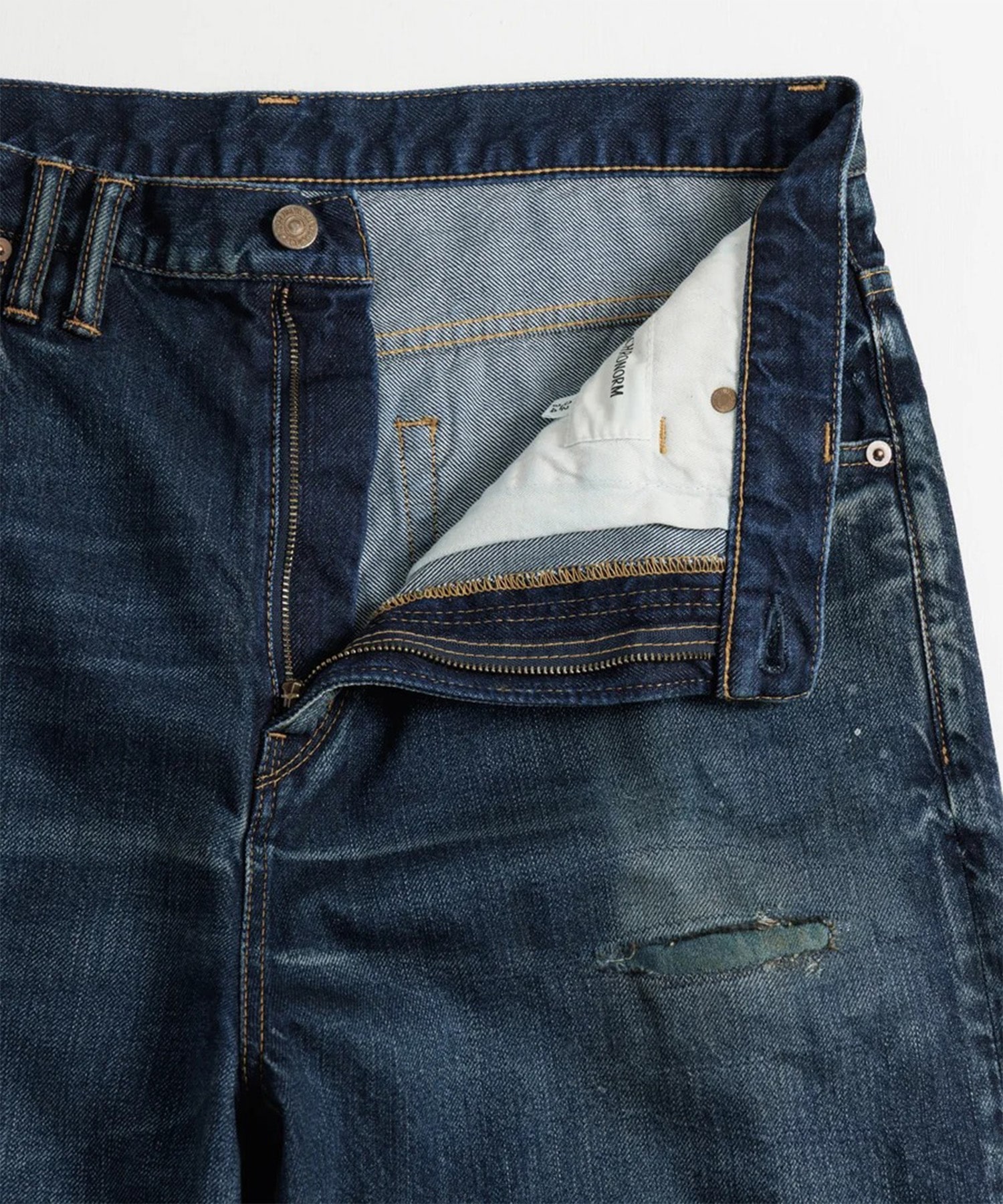 REMAKED WIDE 5P DENIM PANTS ANACHRONORM