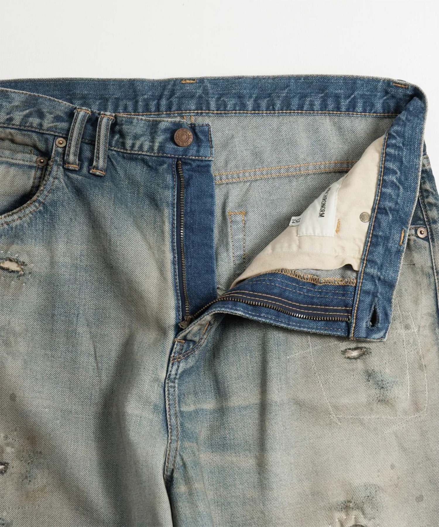 REMAKED WIDE 5P DENIM PANTS ANACHRONORM