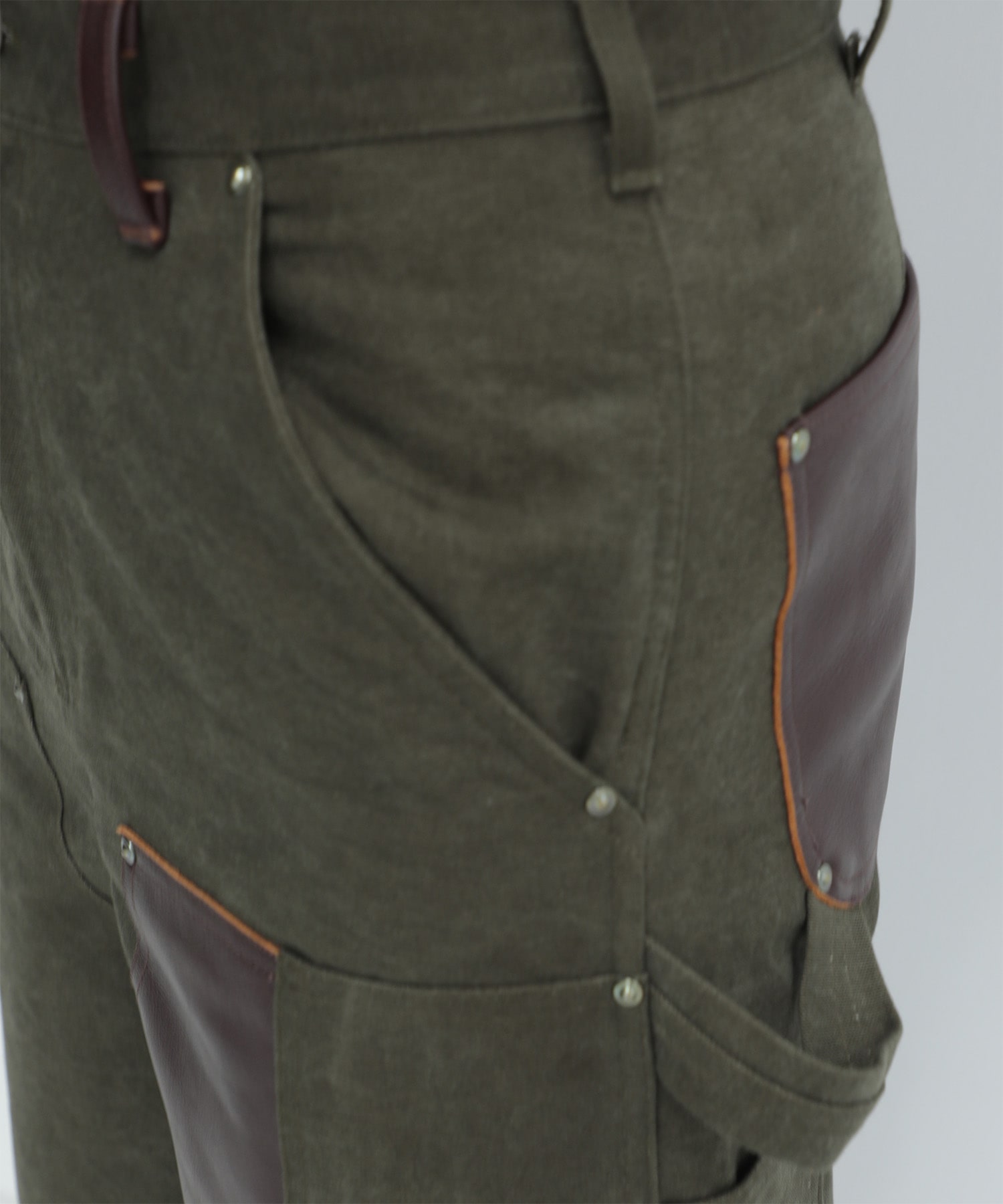 別注3D Cutting Painter Pants KHOKI