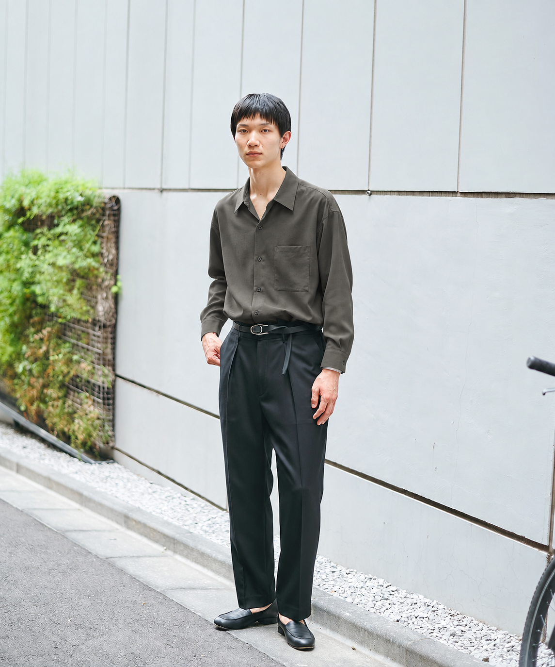 Woolycupra Pegtop Slacks STUDIOUS