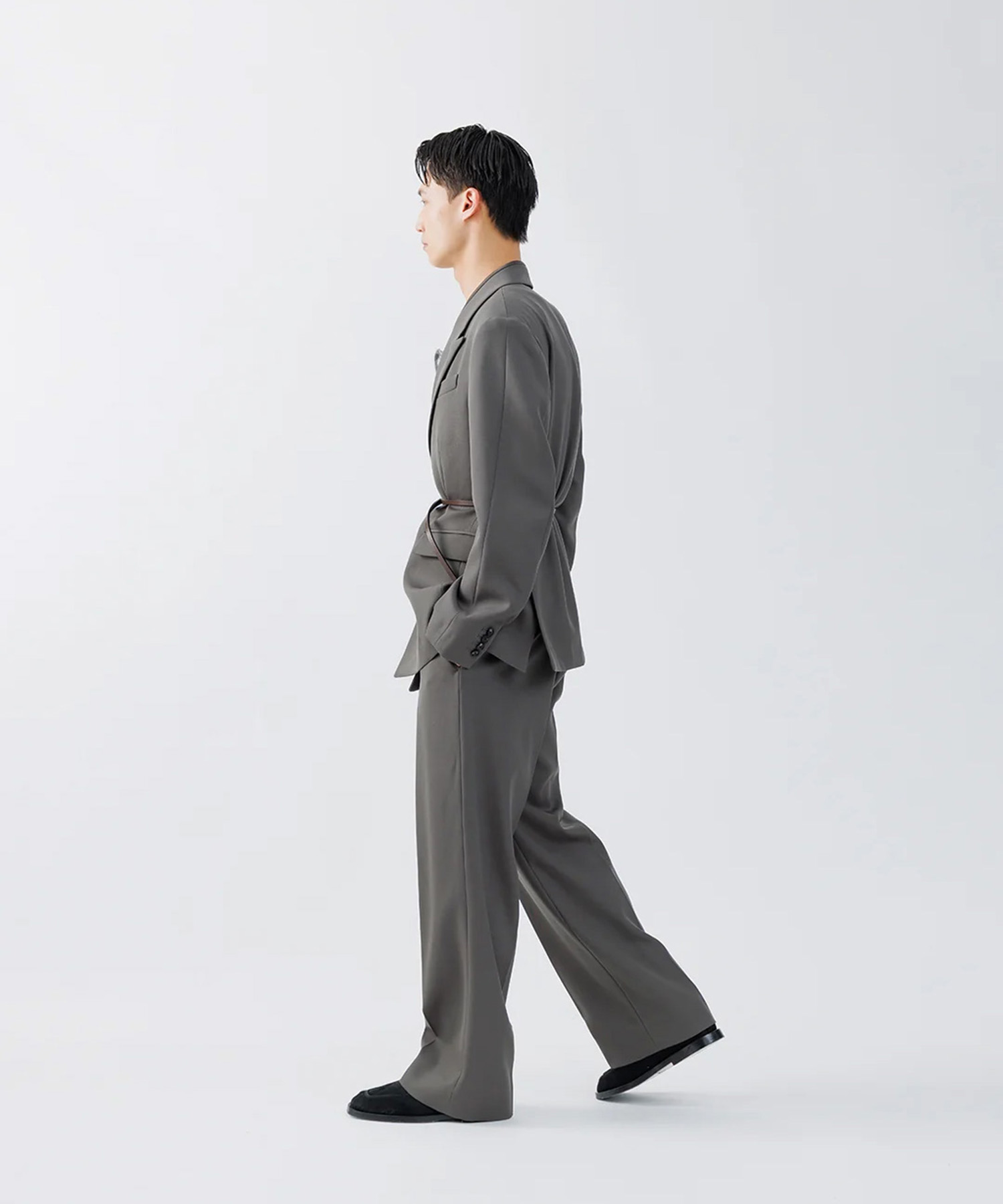 HEAVY WOOL STRAIGHT EASY PANTS .16 SUBLATIONS