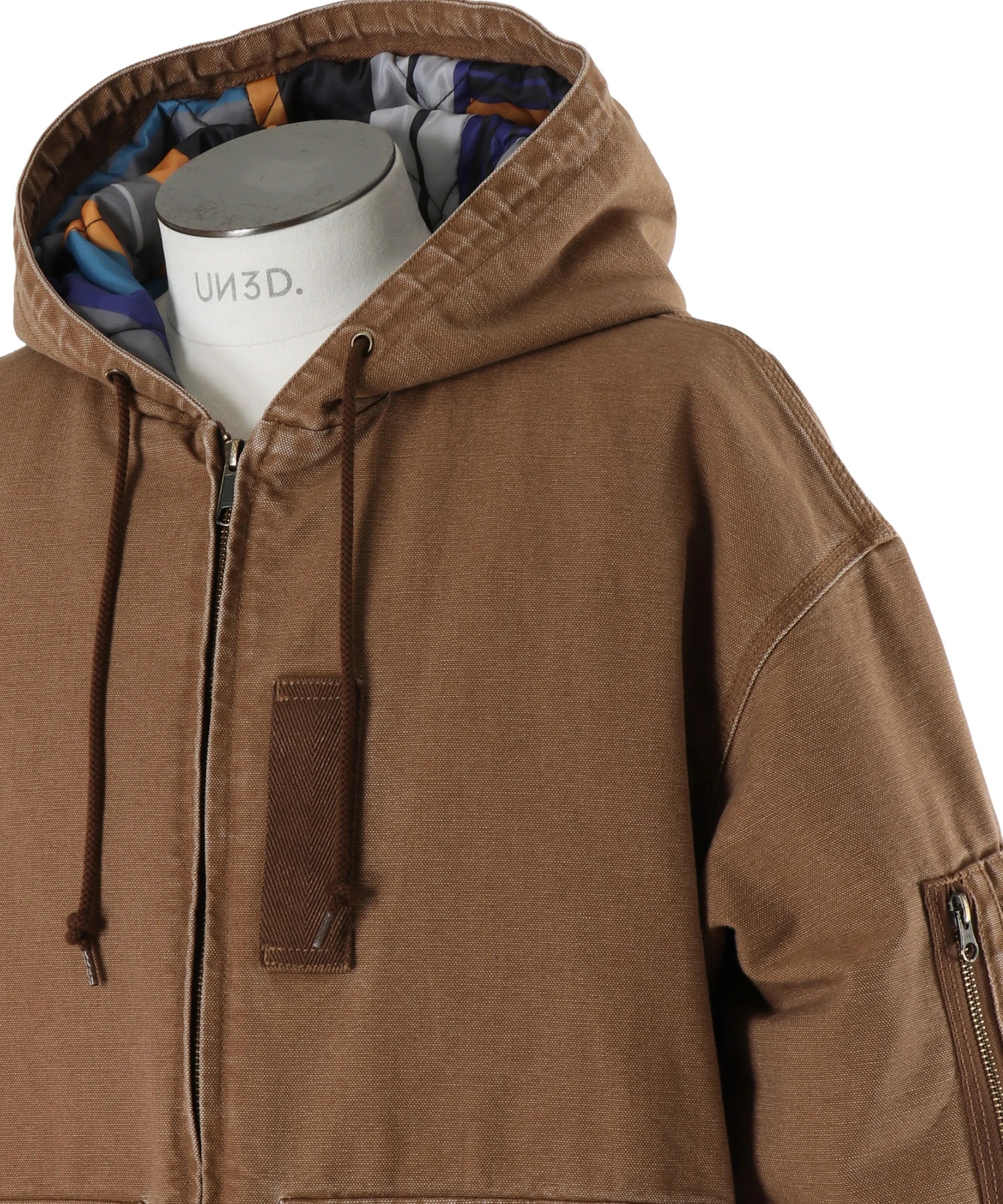 DUCK HOODIE JACKET UN3D