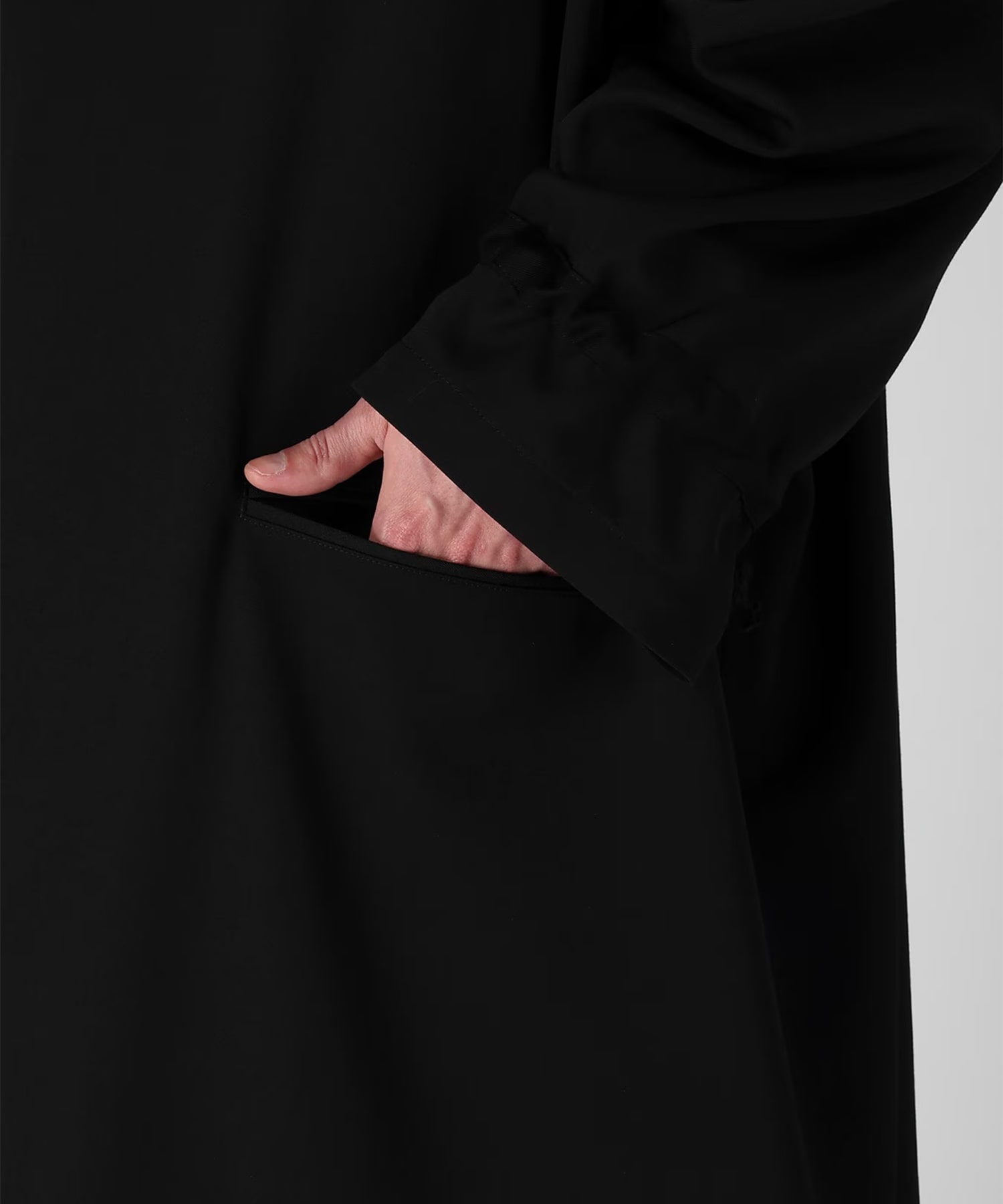 CROSS SHAPE ZIP COAT Yohji Yamamoto