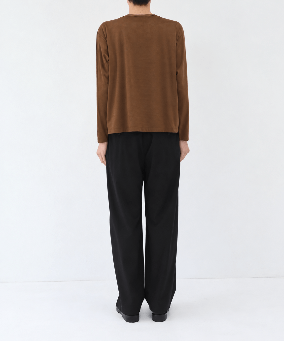 Micro Suede Henley neck STUDIOUS