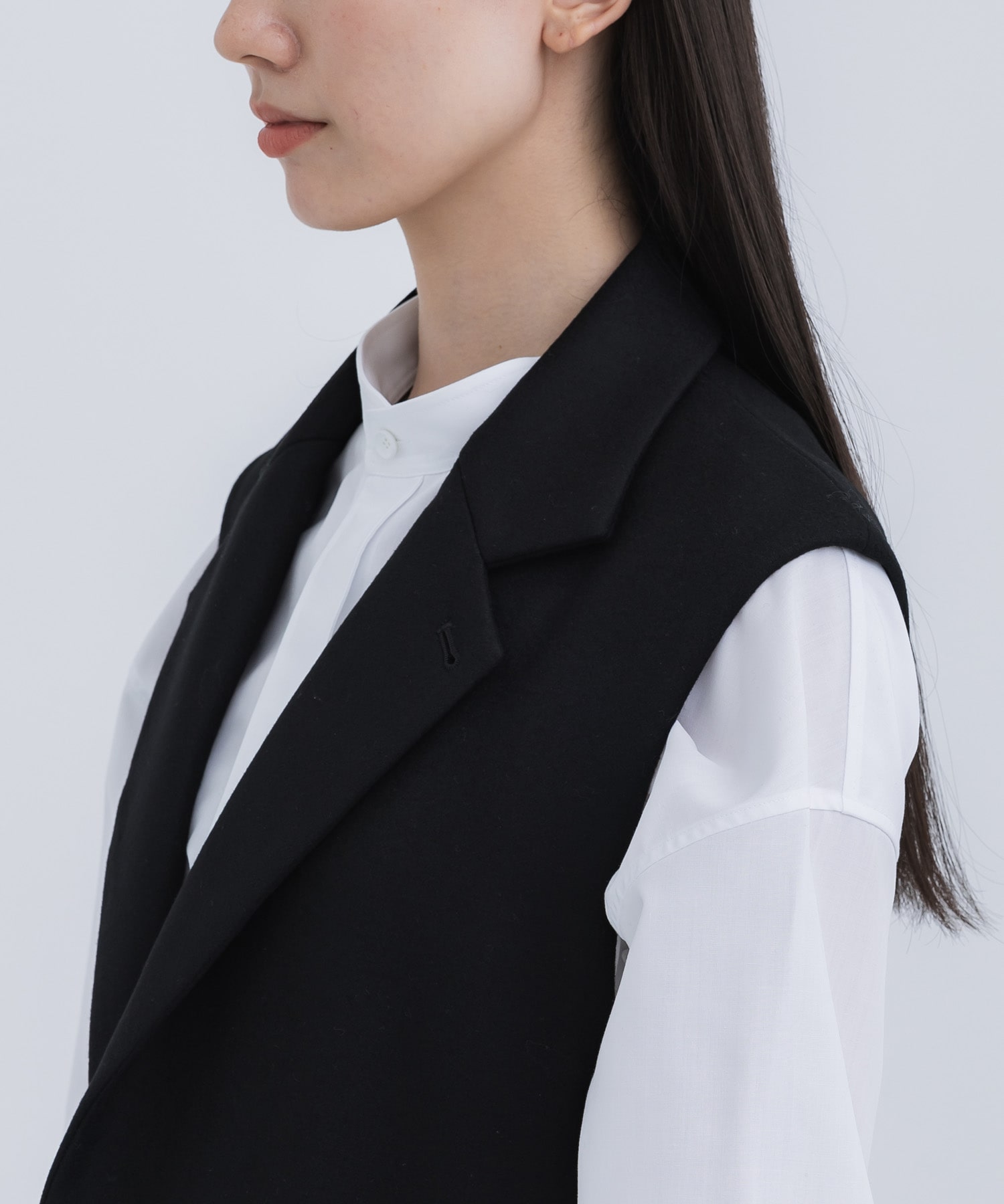 RERACS CHESTERFIELD LONG VEST THE RERACS