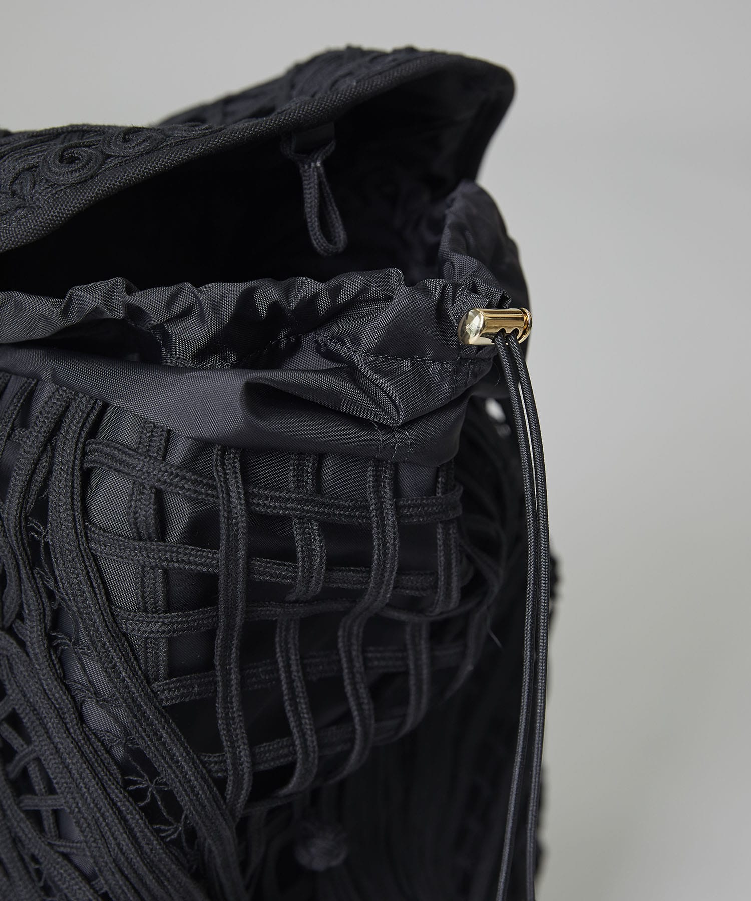 Cording Embroidery Backpack｜STUDIOUS