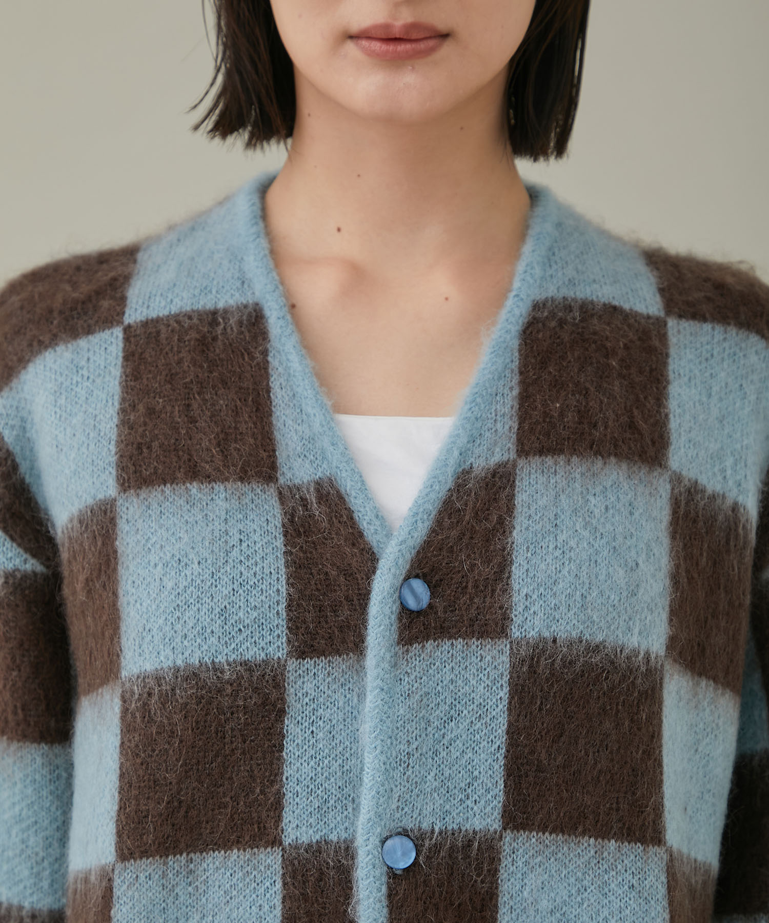 Needles mohair cardigan studious別注 Lサイズ | inodrone.ma