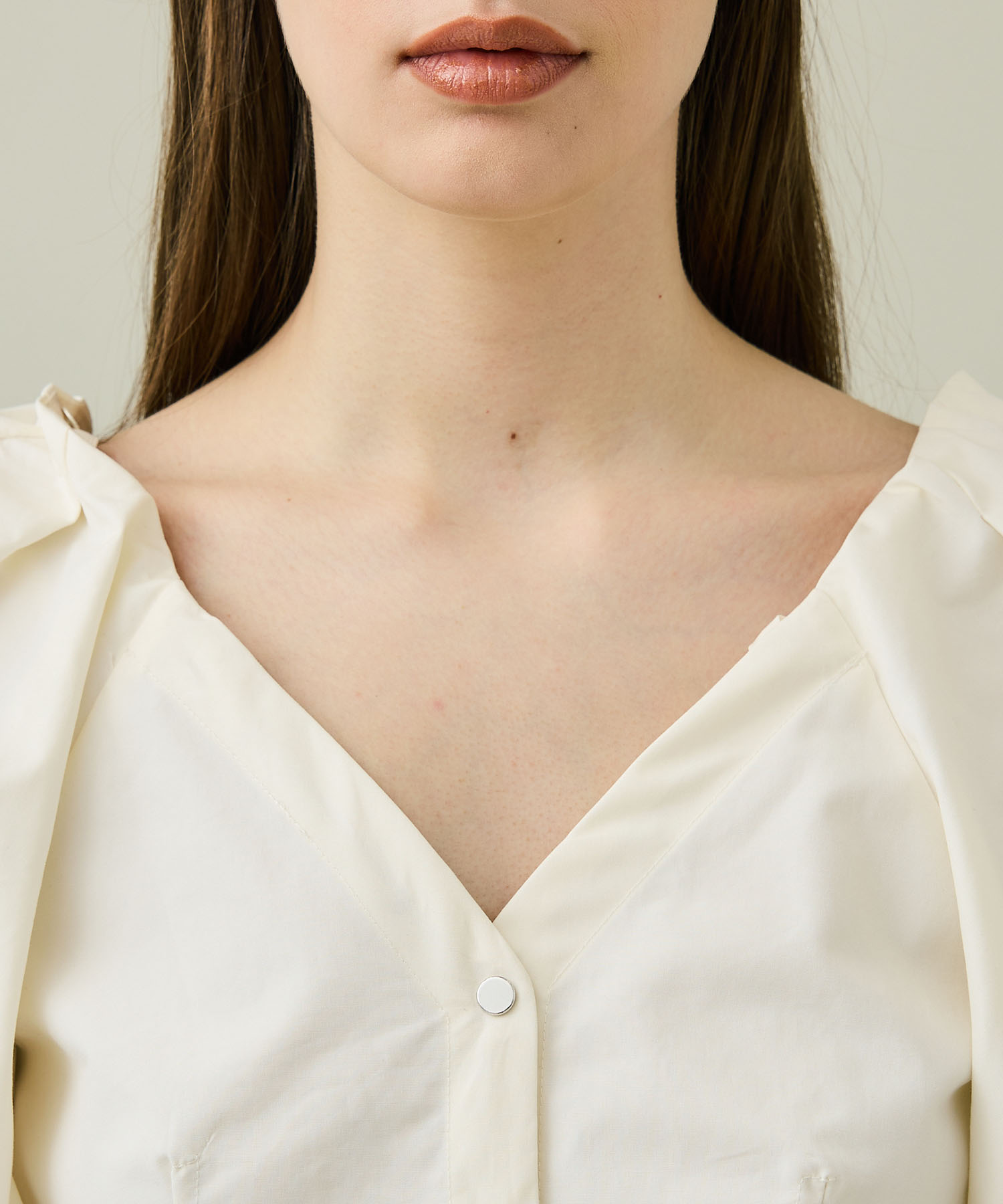 Two Fabric Combinated Blouse rito structure