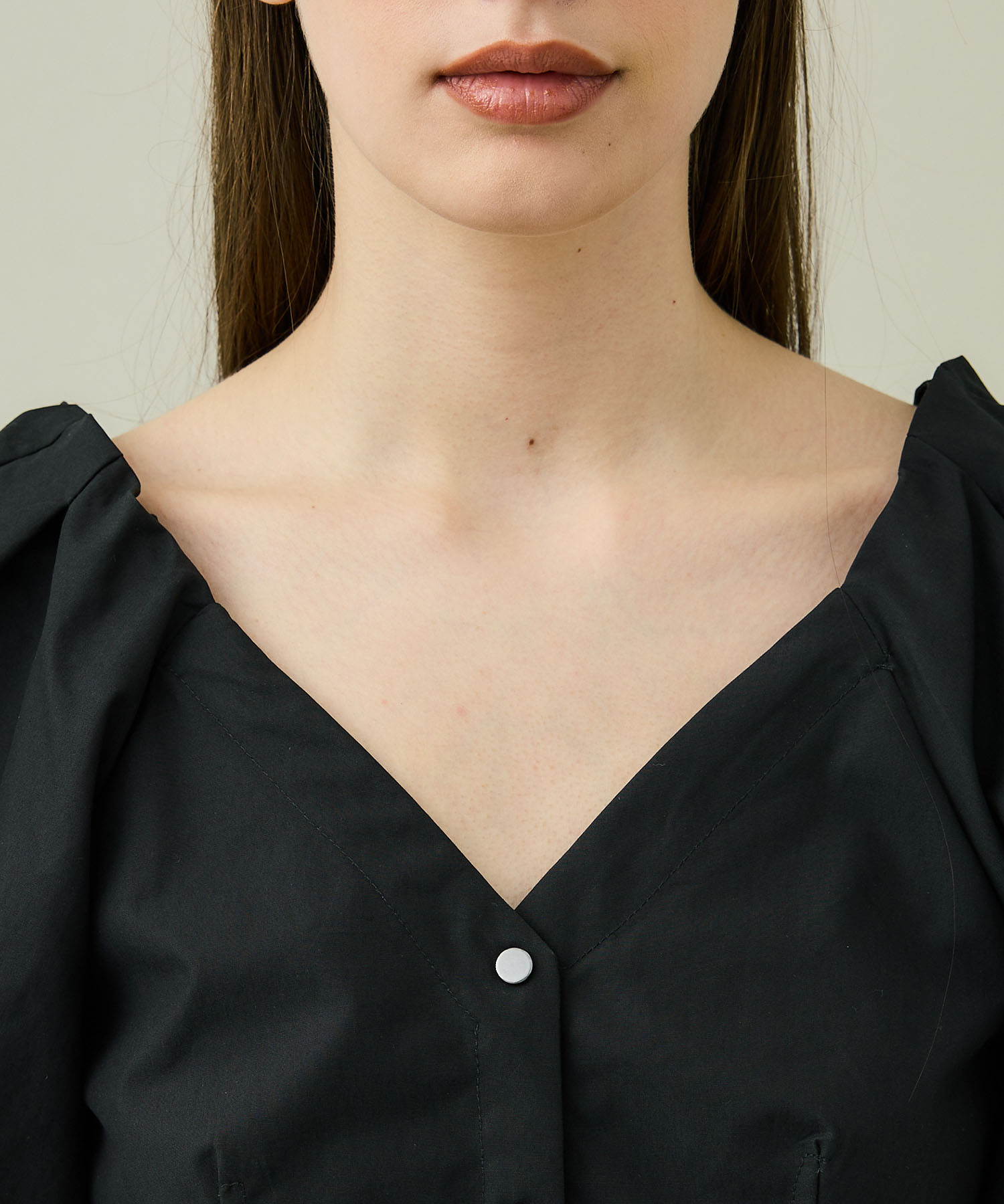 Two Fabric Combinated Blouse rito structure
