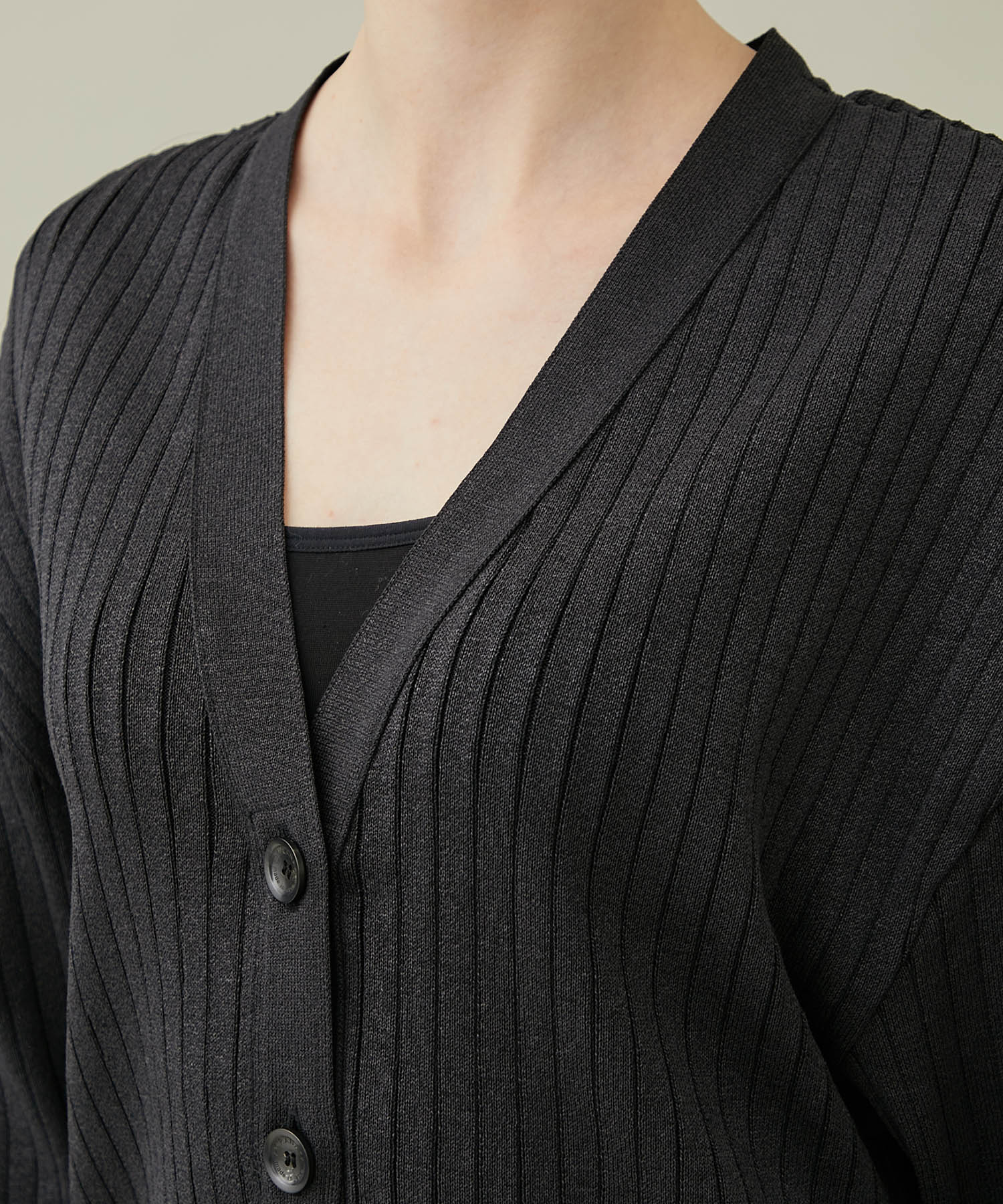 Luz combination cardigan dress GYGR AKIRANAKA