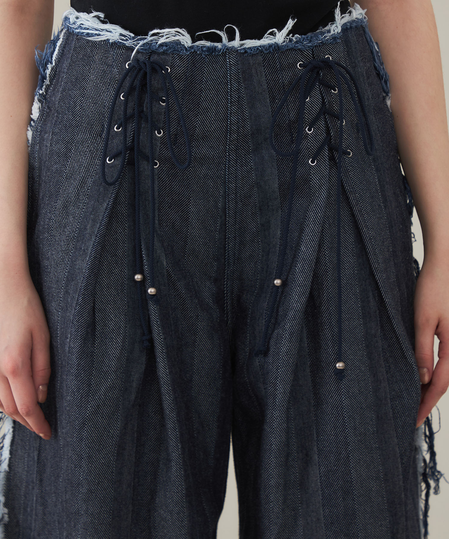 TAVAR - Laced up waist LIVINGTONE