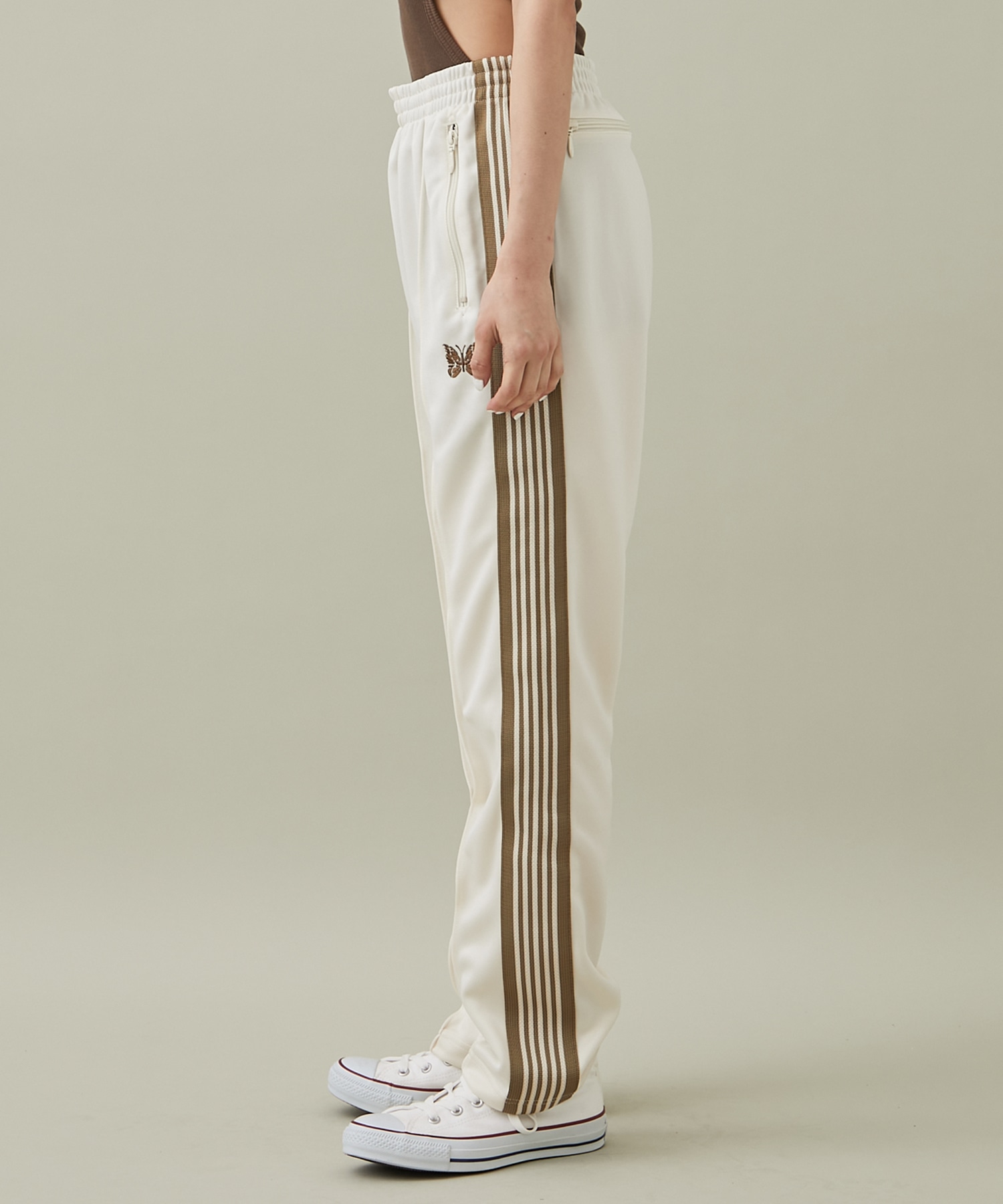 別注〉Track Pant NARROW(XS IVORY): Needles: WOMENS｜ STUDIOUS ...