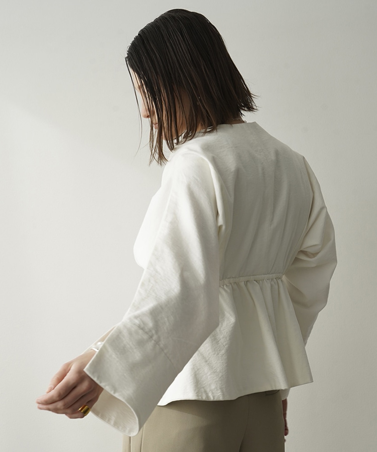 2WAY FRILL BOLERO(1 WHITE): CLANE: WOMENS｜ STUDIOUS ONLINE公式