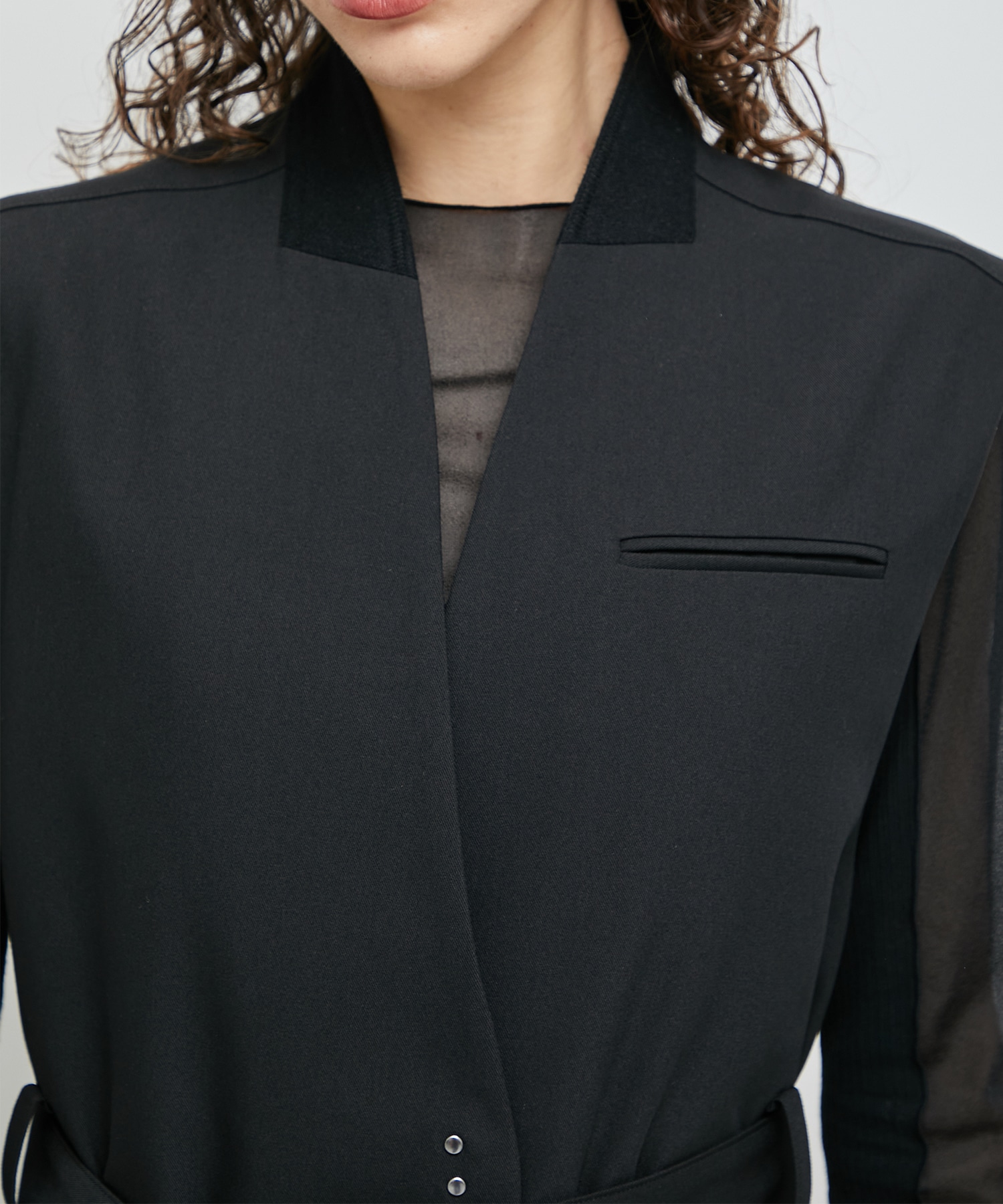 Tailored Military Vest(FREE BLACK): STUDIOUS: WOMENS｜ STUDIOUS