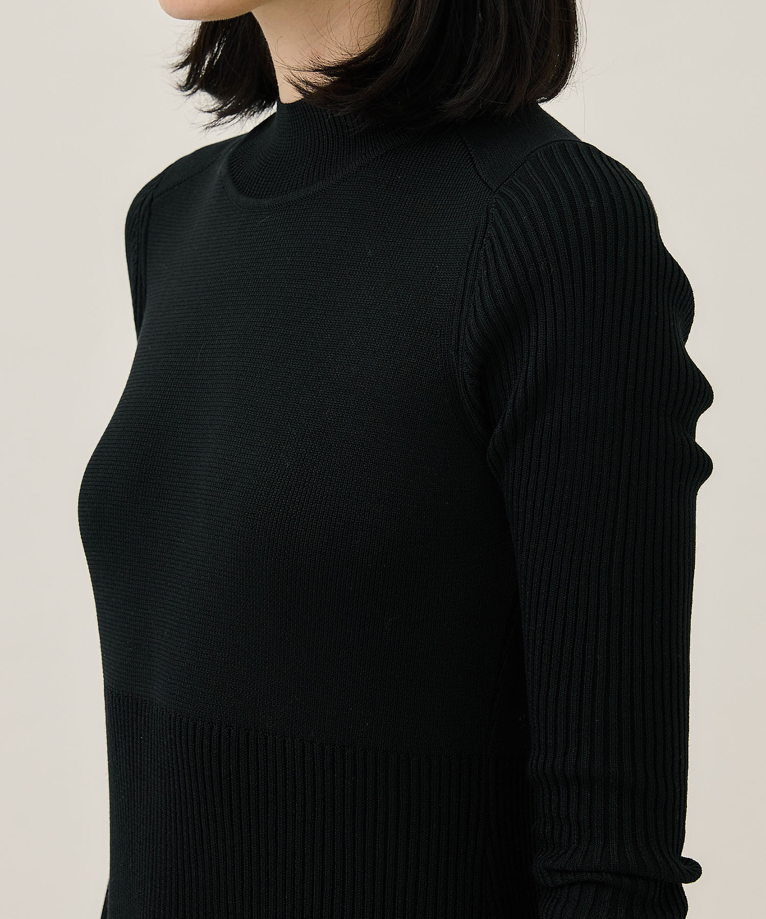 EX.RIB KNIT OP WRAPINKNOT