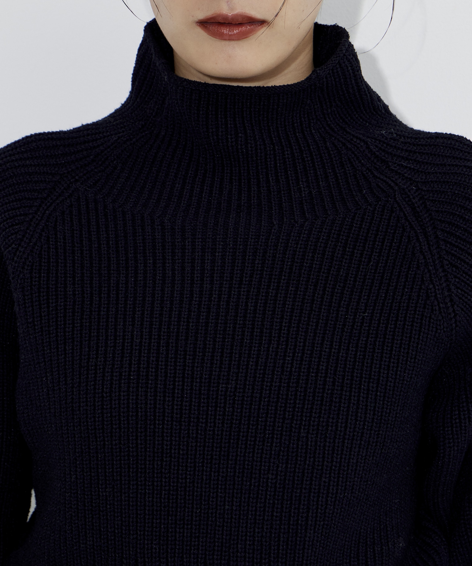 Cropped Chanky Knit Top STUDIOUS