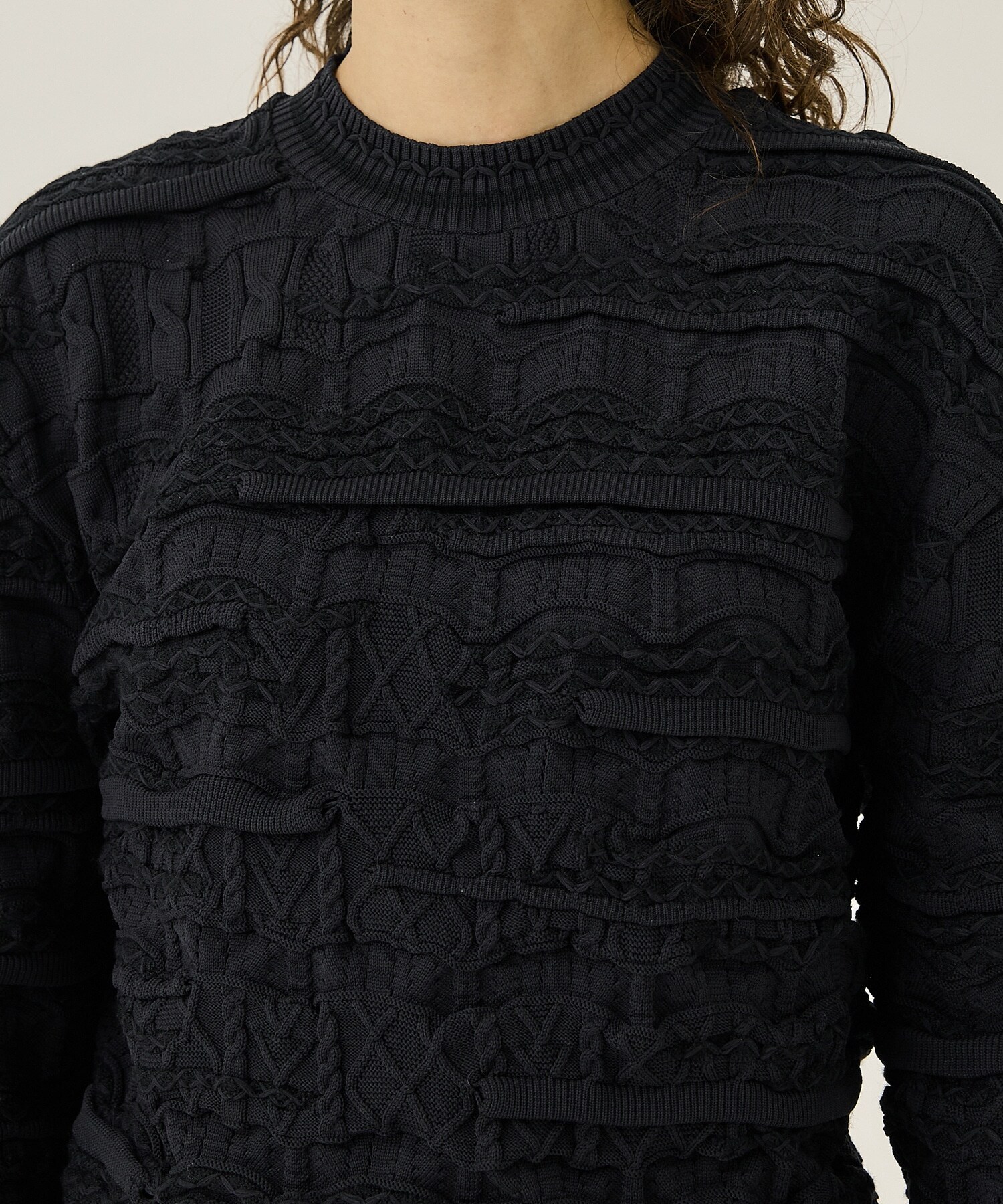 crazy knit(FREE BLACK): ODAKHA: WOMENS｜ STUDIOUS ONLINE公式通販サイト