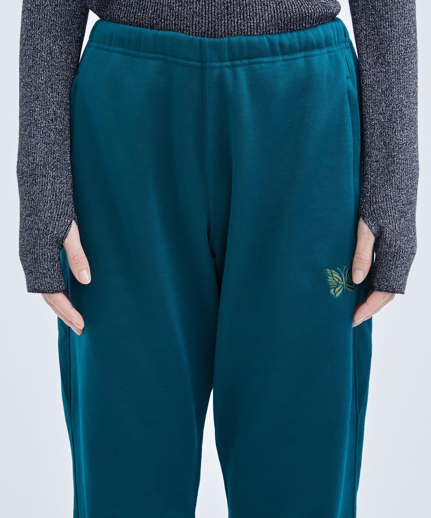 Zipped Sweat Pant - C/PE Bright Jersey Needles