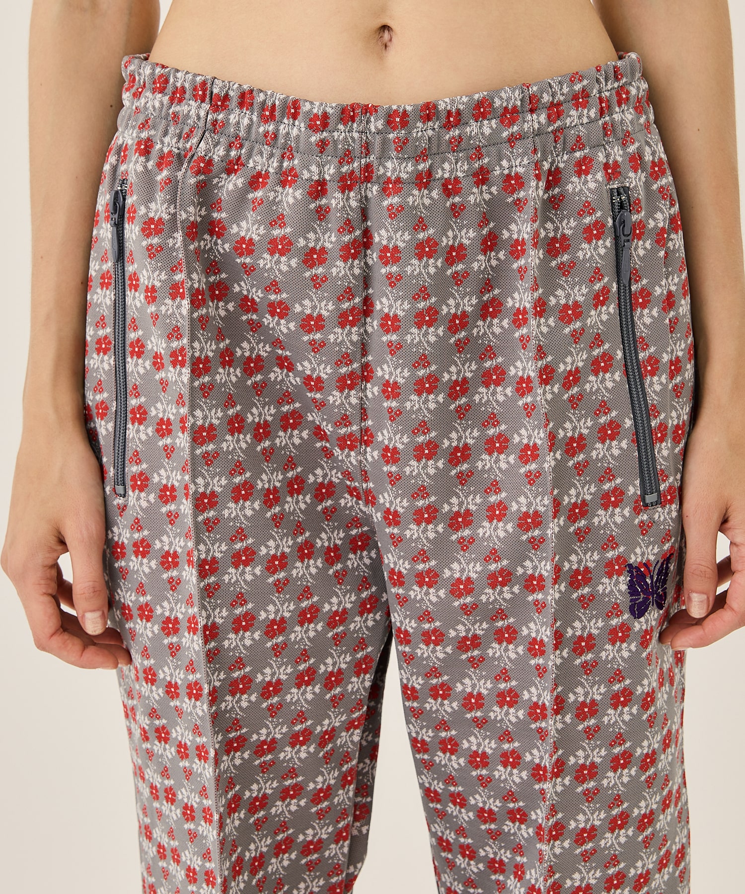 Track Pant - Poly Jq.(XS RED): Needles: WOMENS｜ STUDIOUS ONLINE