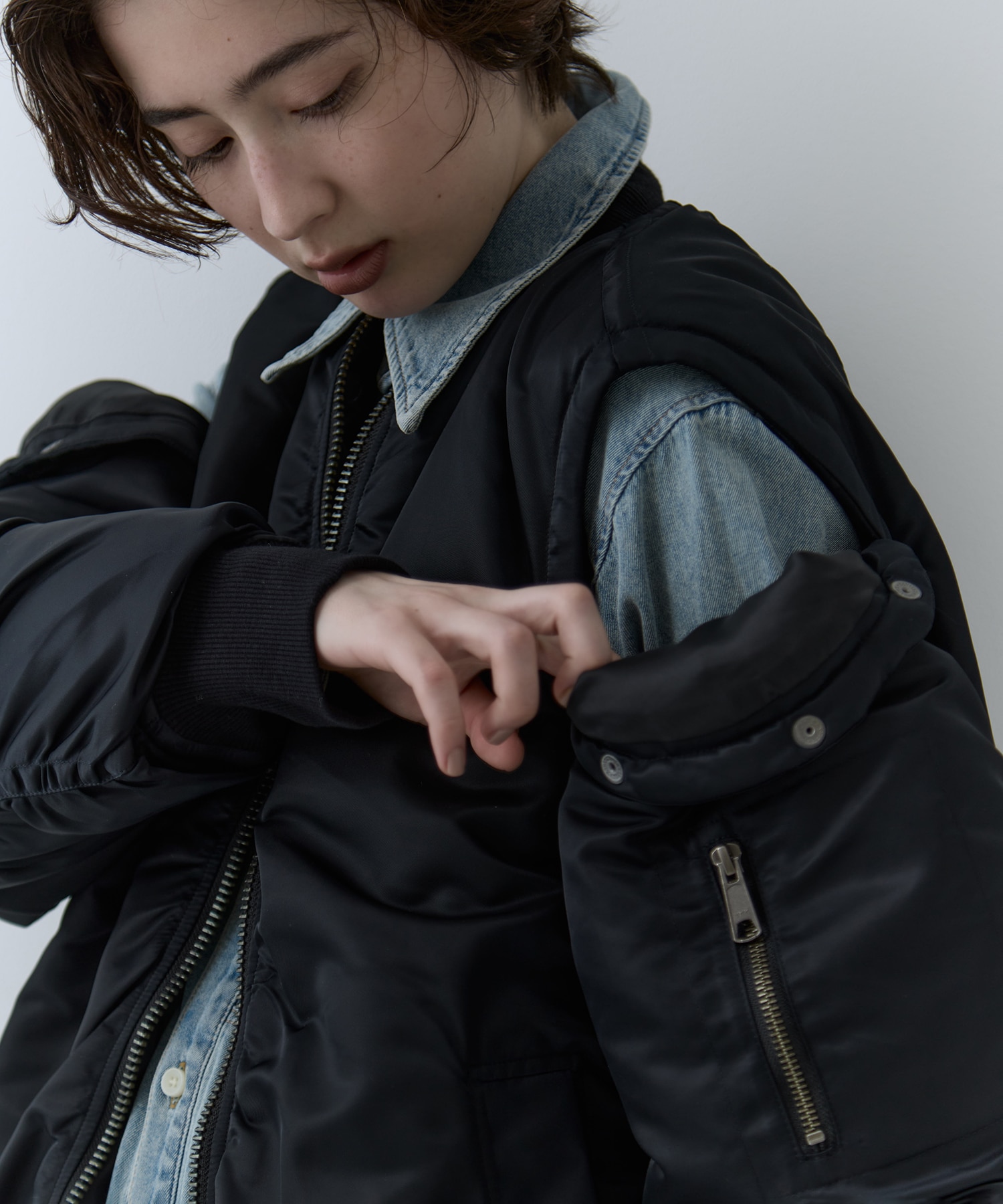 Padded Bomber Jacket STUDIOUS