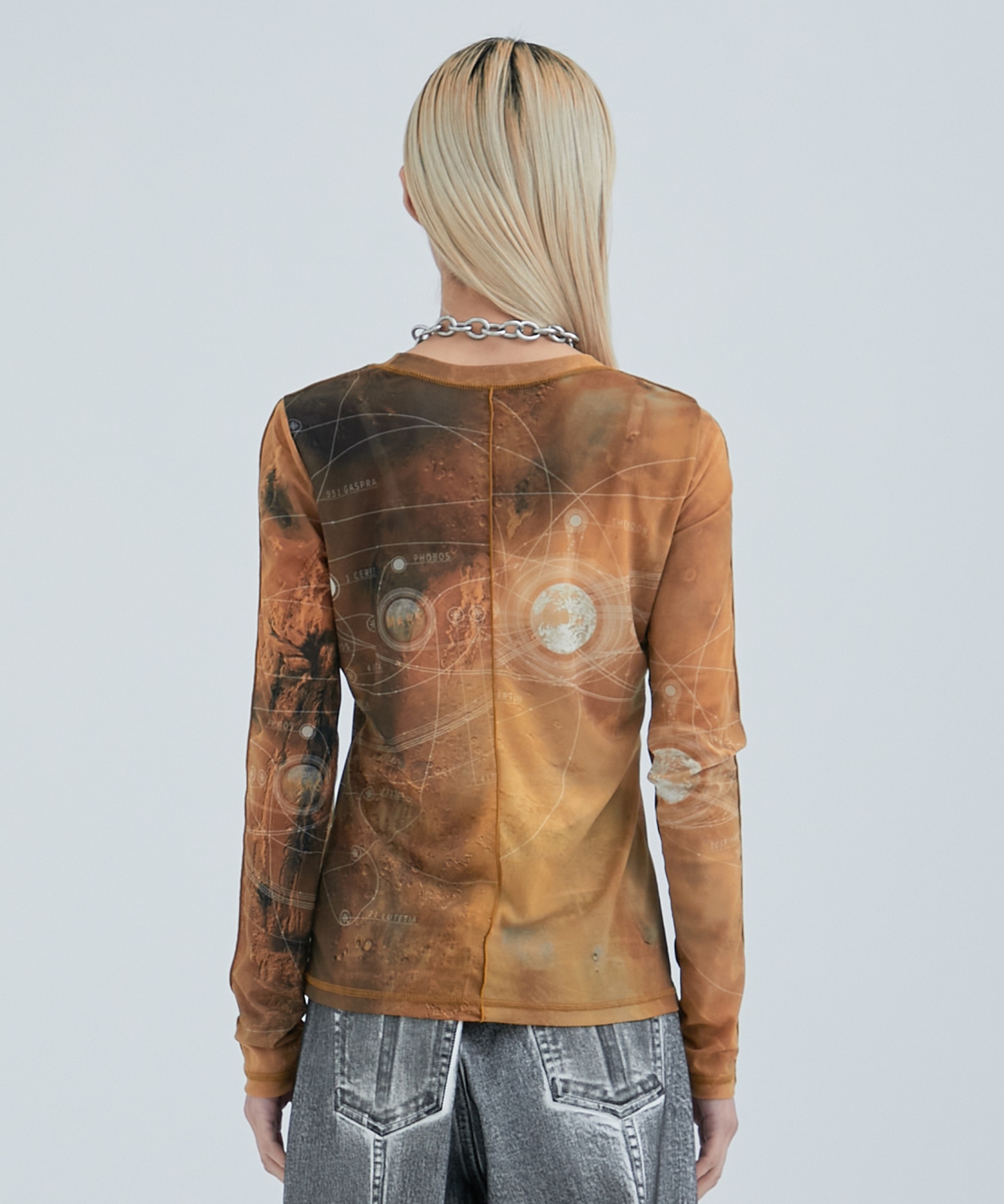 Cosmic Sheer Top(FREE BROWN): STUDIOUS: WOMENS｜ STUDIOUS ONLINE