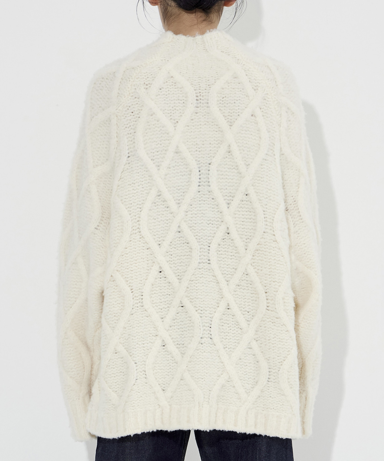 Shadow Cable Knit Top STUDIOUS