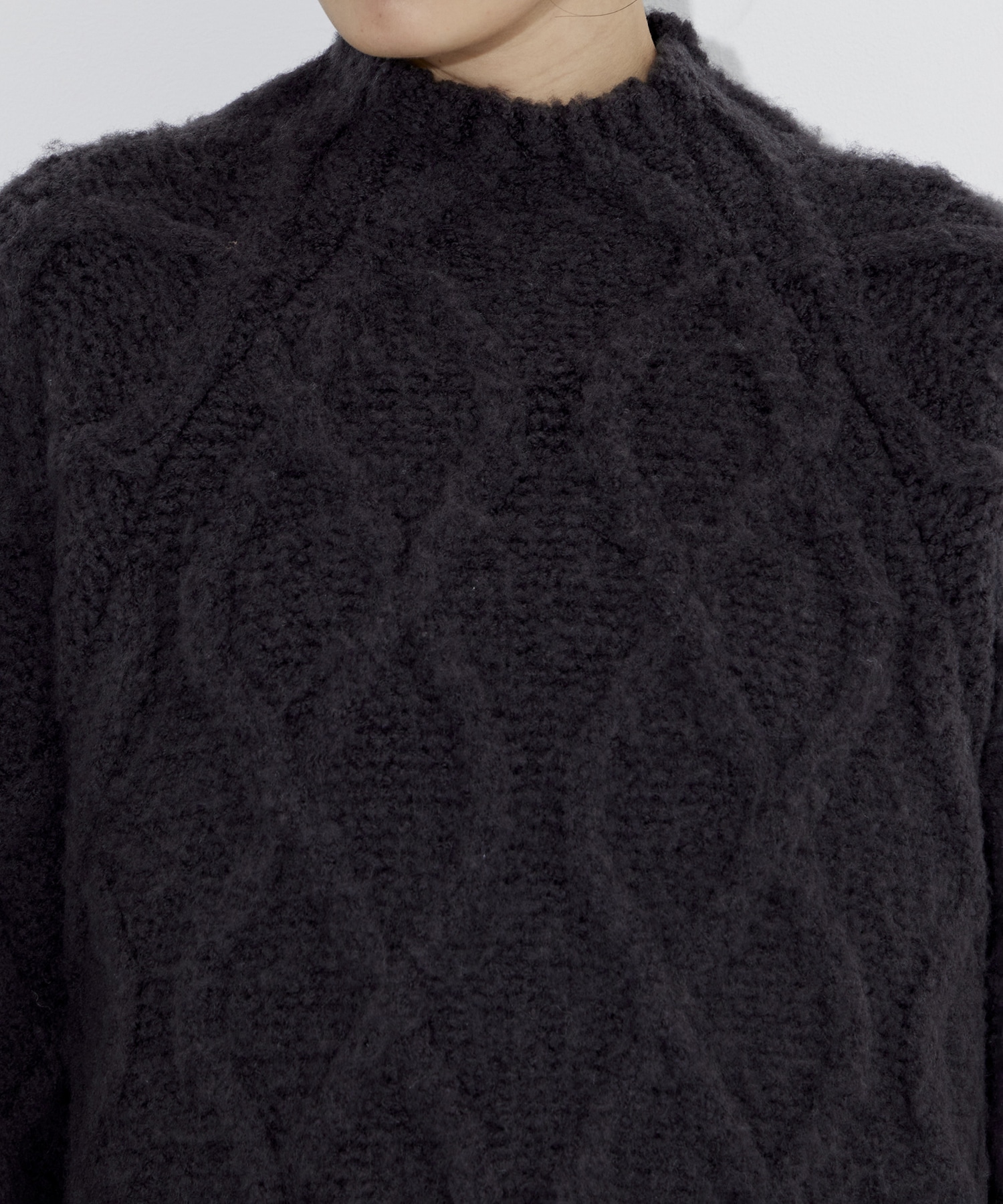 Shadow Cable Knit Top STUDIOUS