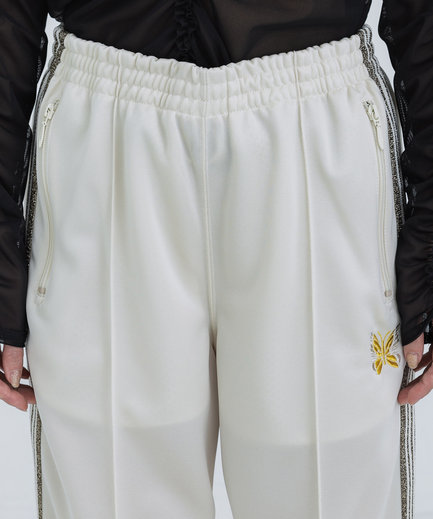 別注Track Pant STRAIGHT(XS IVORY): Needles: WOMENS｜ STUDIOUS 