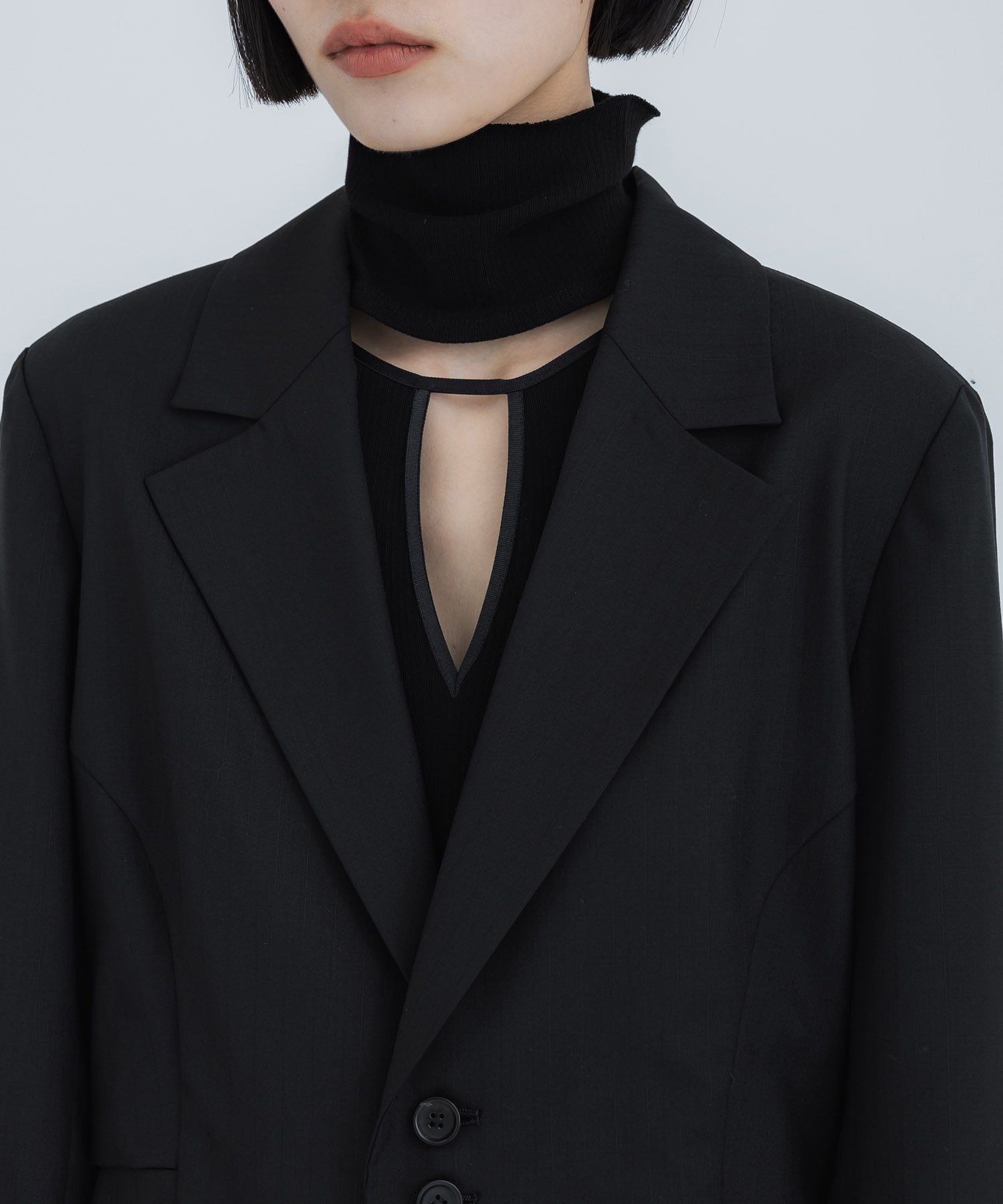 別注SIDE SLIT JACKET(1 BLACK): Dessin de mode: WOMENS｜ STUDIOUS ...