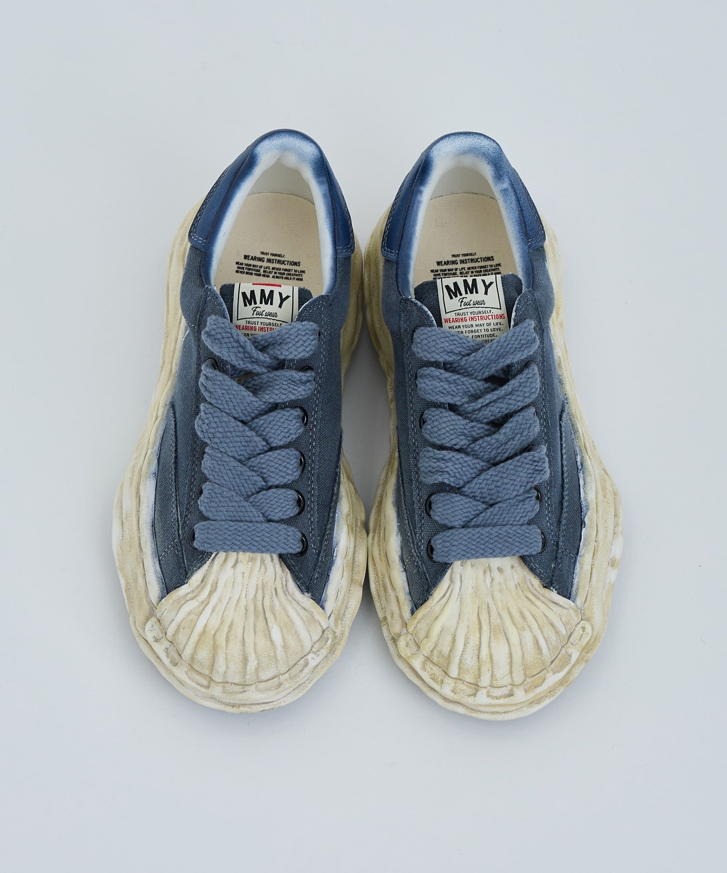 BLAKEY LOW original sole canvas garment dye Low Top sneaker Maison MIHARA YASUHIRO