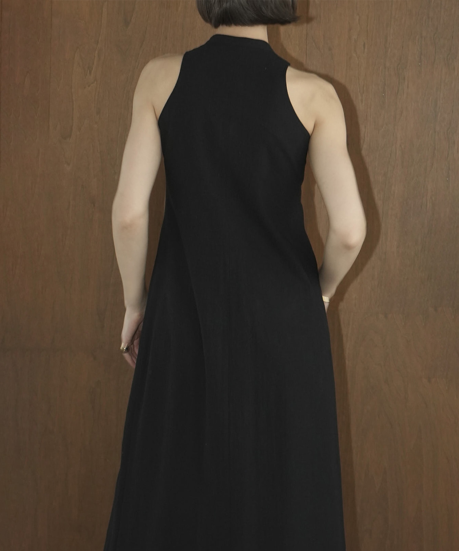 AMERICAN SLEEVE LINEN ONEPIECE CLANE